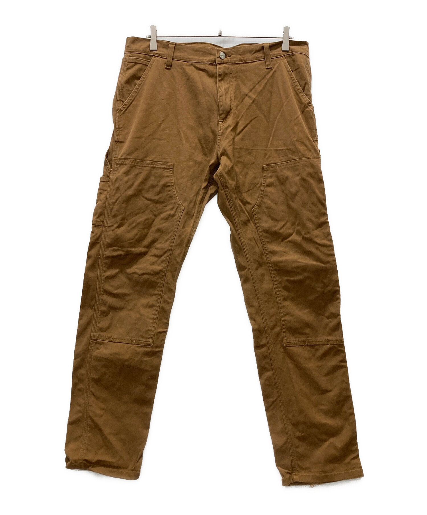 中古・古着通販】CarHartt (カーハート) ダブルニーパンツ ブラウン