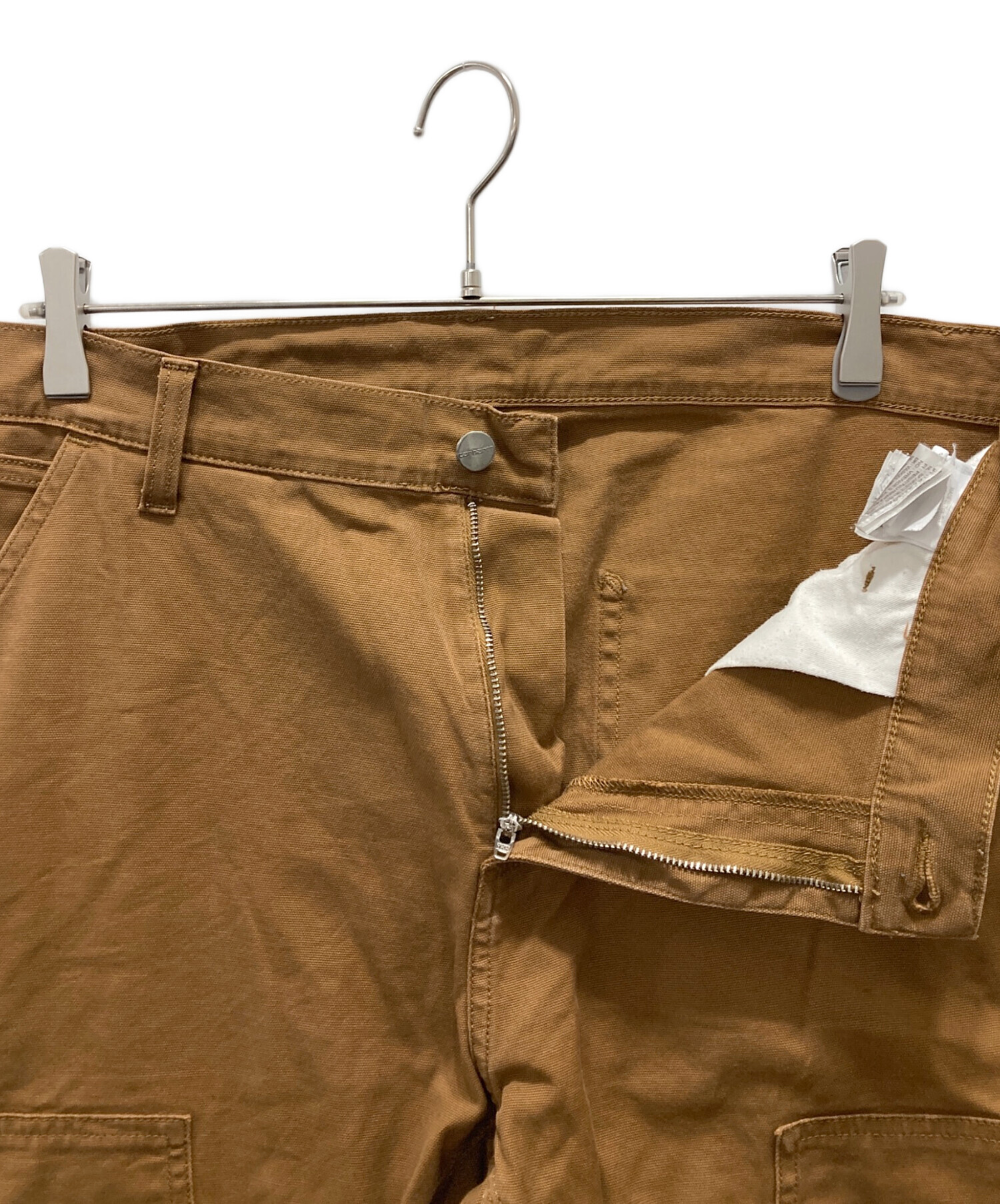 中古・古着通販】CarHartt (カーハート) ダブルニーパンツ ブラウン