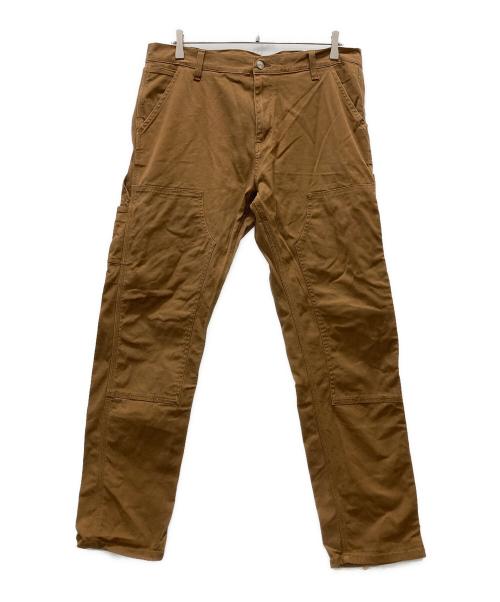 中古・古着通販】CarHartt (カーハート) ダブルニーパンツ ブラウン