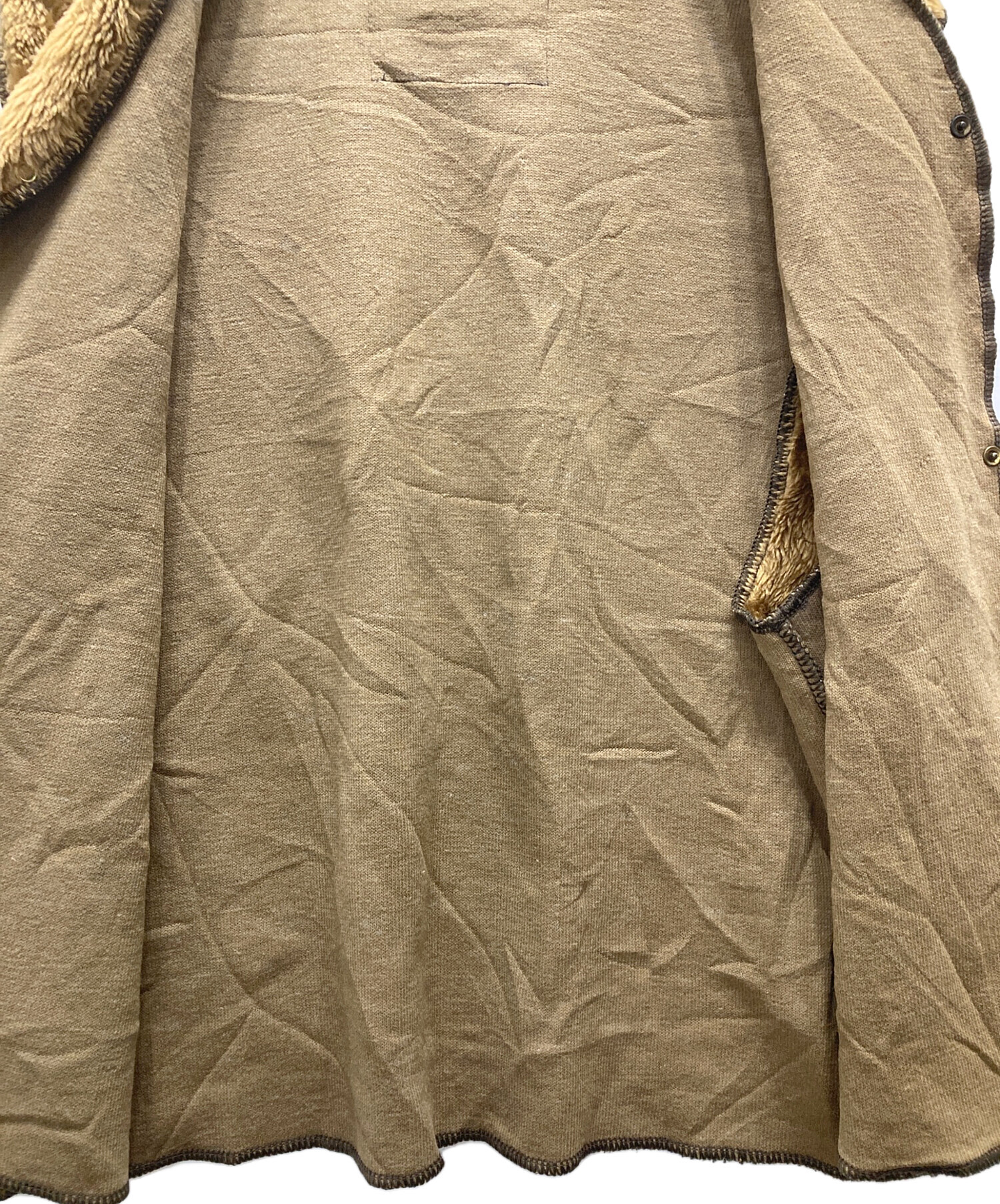 中古・古着通販】Barbour (バブアー) ファーライナーベスト ブラウン