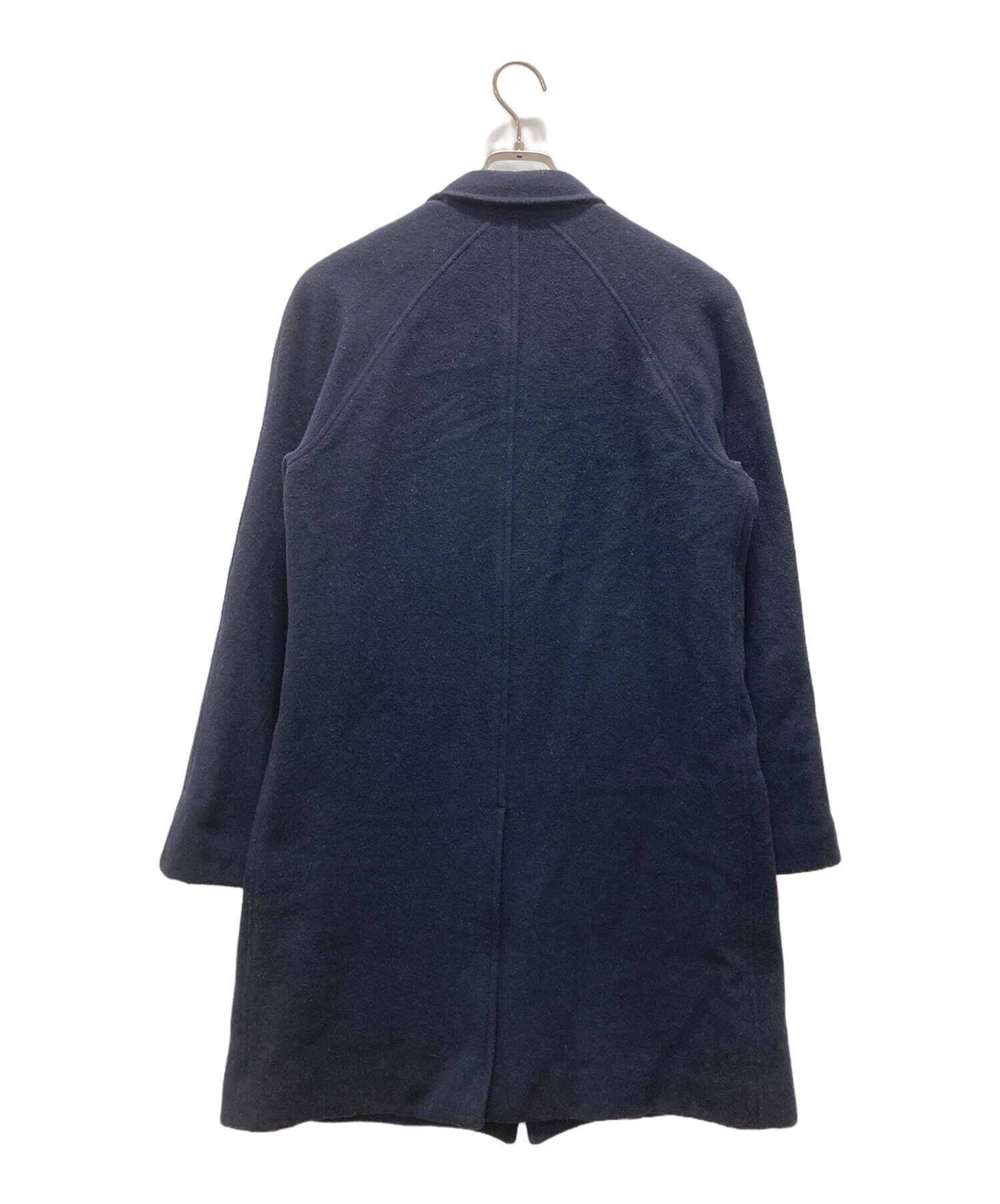 中古・古着通販】A.P.C. (アーペーセー) ステンカラーコート ネイビー