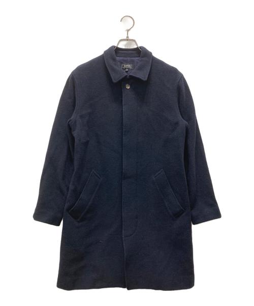 J】A.P.C. ブラック ステンカラーコート XS 希少ブルガリア製 2026年
