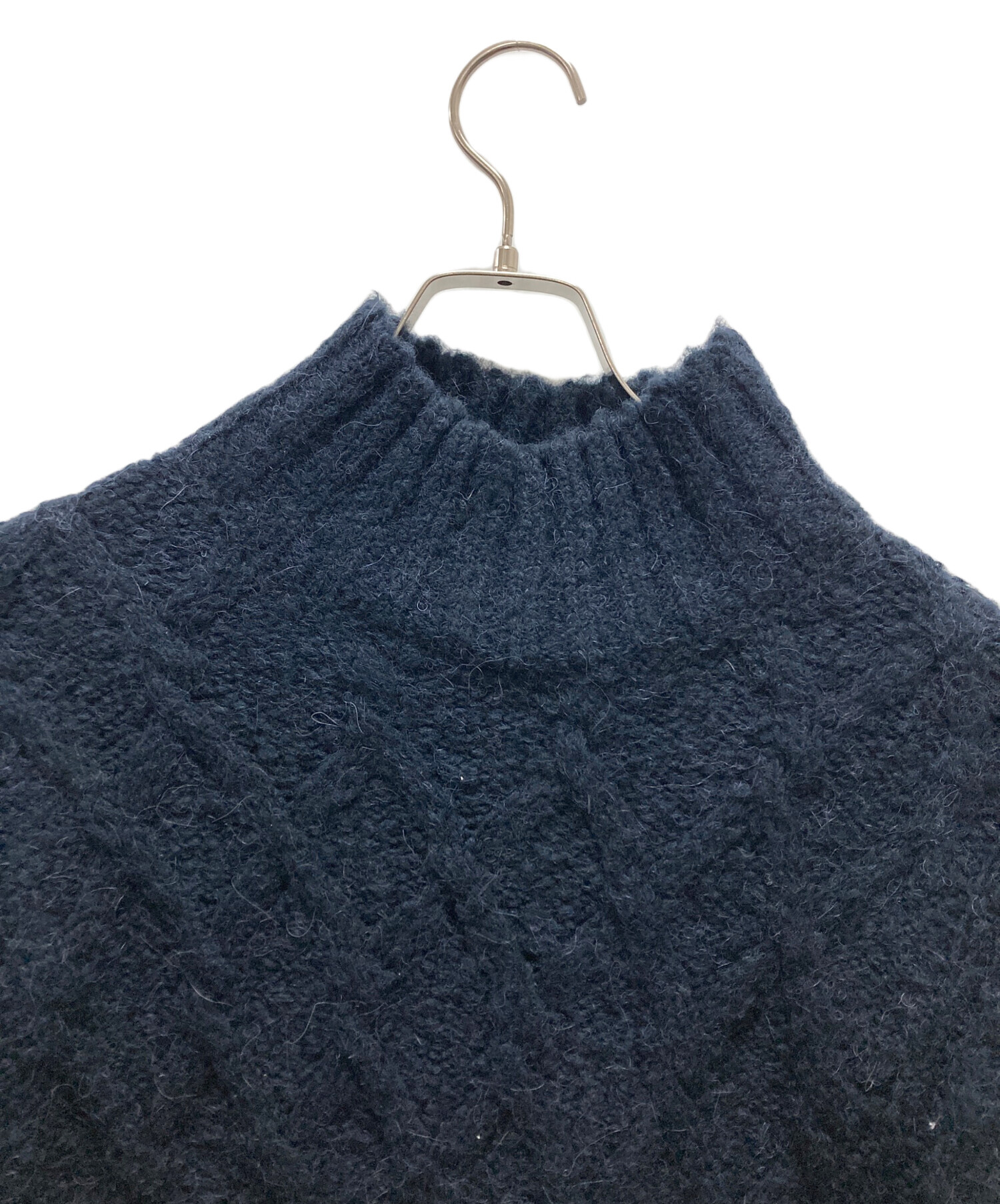 中古・古着通販】Mila Owen (ミラオーウェン) パフスリーブケーブル