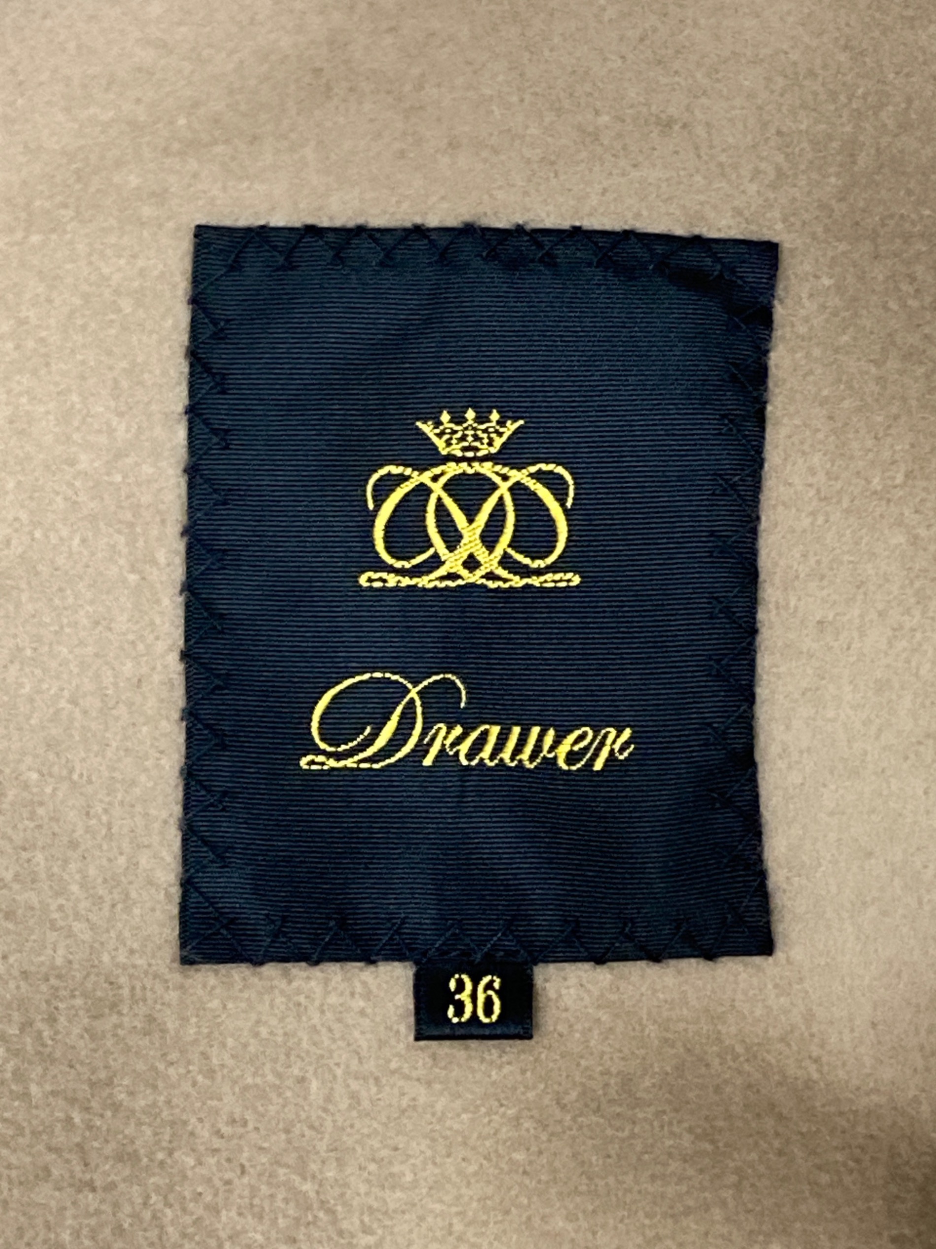 中古・古着通販】DRAWER (ドゥロワー) ウールケヌキ ノースリーブ