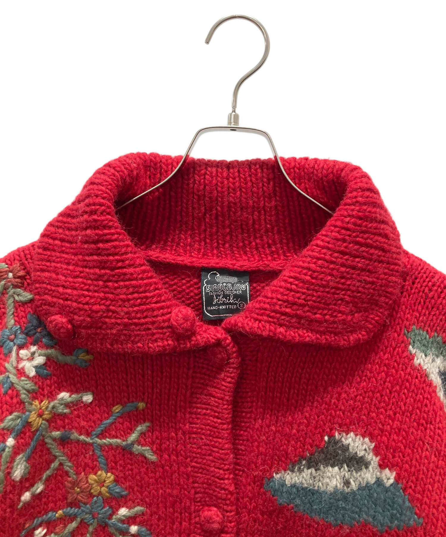 美品　SIROGOJNO　シロゴイノ　手編み　ニット　コート　タグ付き【希少】 中古・古着通販】SIROGOJNO (シロゴイノ) シロゴイノ ニットコート