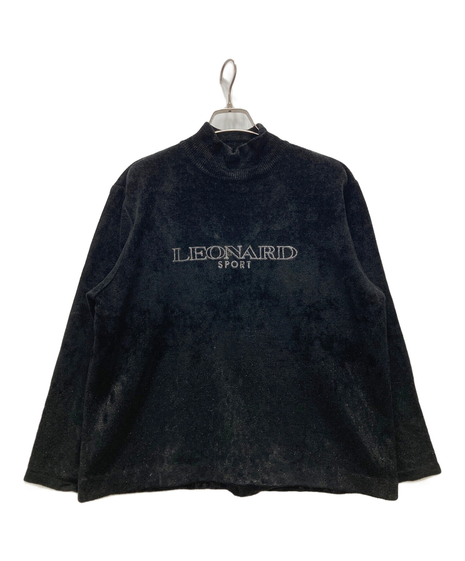 LEONARD SPORTレオナールハイネックカットソー上質感シンプル　綿100 中古・古着通販】LEONARD SPORT (レオナール スポーツ) ハイネック