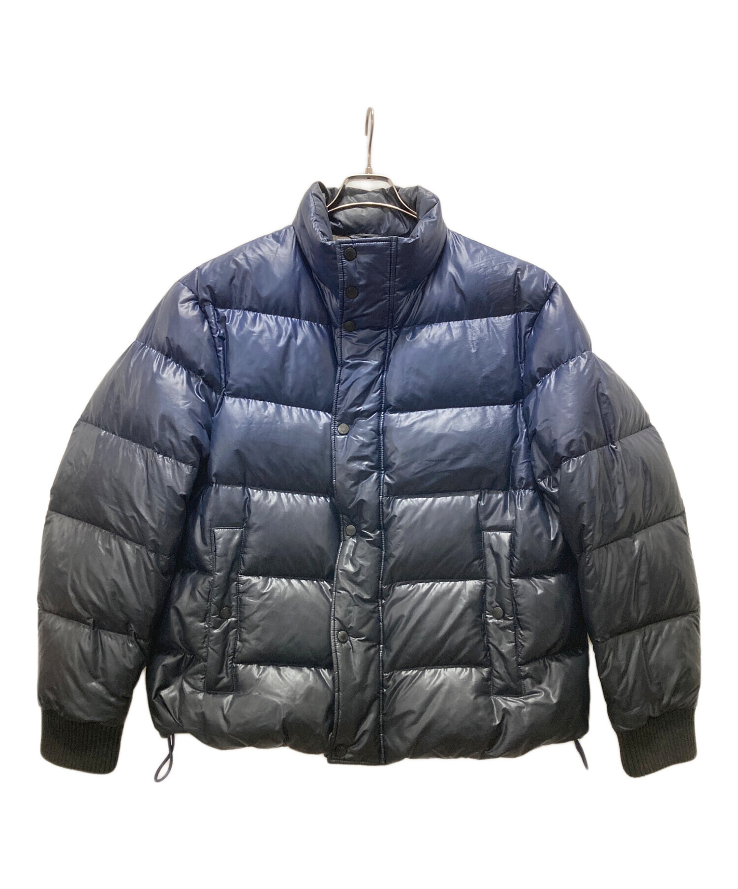 BOSS ネイビー ダウンジャケット 中古・古着通販】BOSS HUGO BOSS (ボス ヒューゴボス) グラデーション