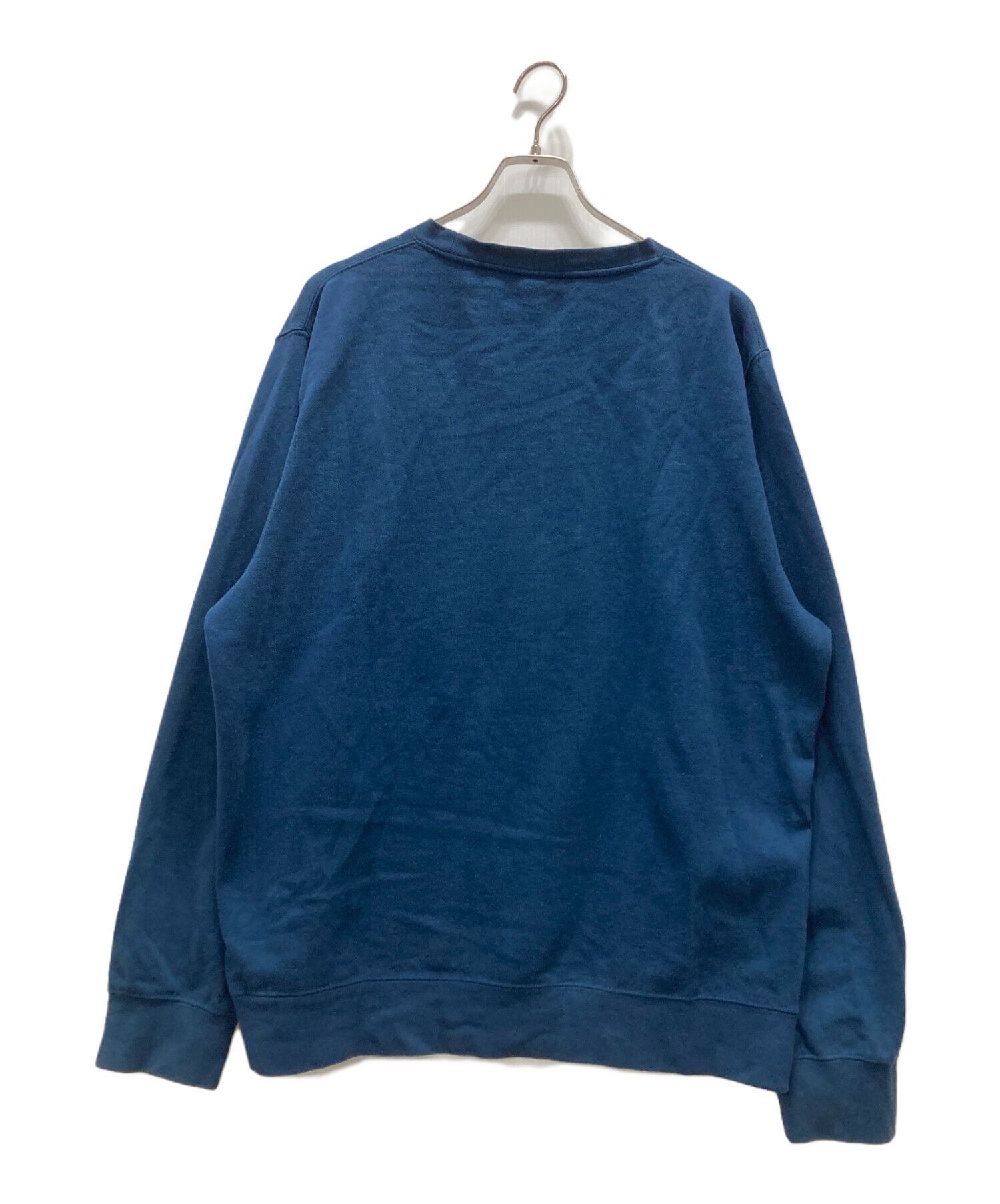 中古・古着通販】stussy (ステューシー) プリントスウェット ネイビー