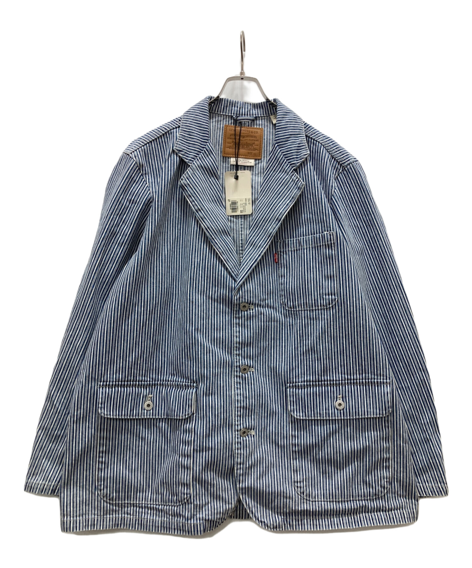 中古・古着通販】LEVI'S (リーバイス) カバーオール ネイビー サイズ