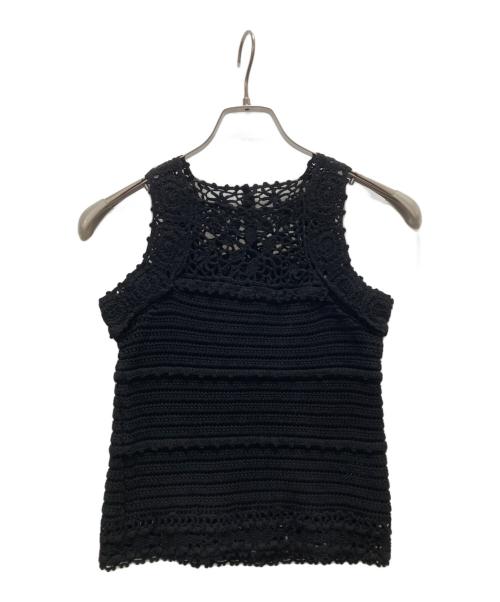 や*す様 MARNO Chloe knit tops 中古・古着通販】MARNO (マーノ) Chloe knit tops black ブラック