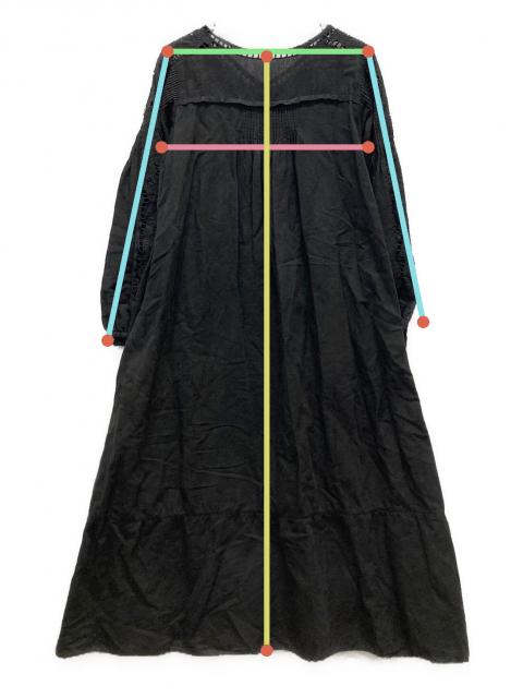 中古・古着通販】MARNO (マーノ) Lucie dress ブラック サイズ:FREE