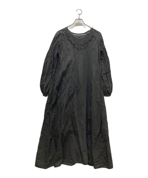 MARNO Lucie dress ワンピース　ブラック 中古・古着通販】MARNO (マーノ) Lucie dress ブラック サイズ:FREE