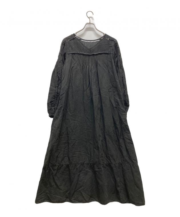 MARNO Lucie dress ワンピース　ブラック 中古・古着通販】MARNO (マーノ) Lucie dress ブラック サイズ:FREE