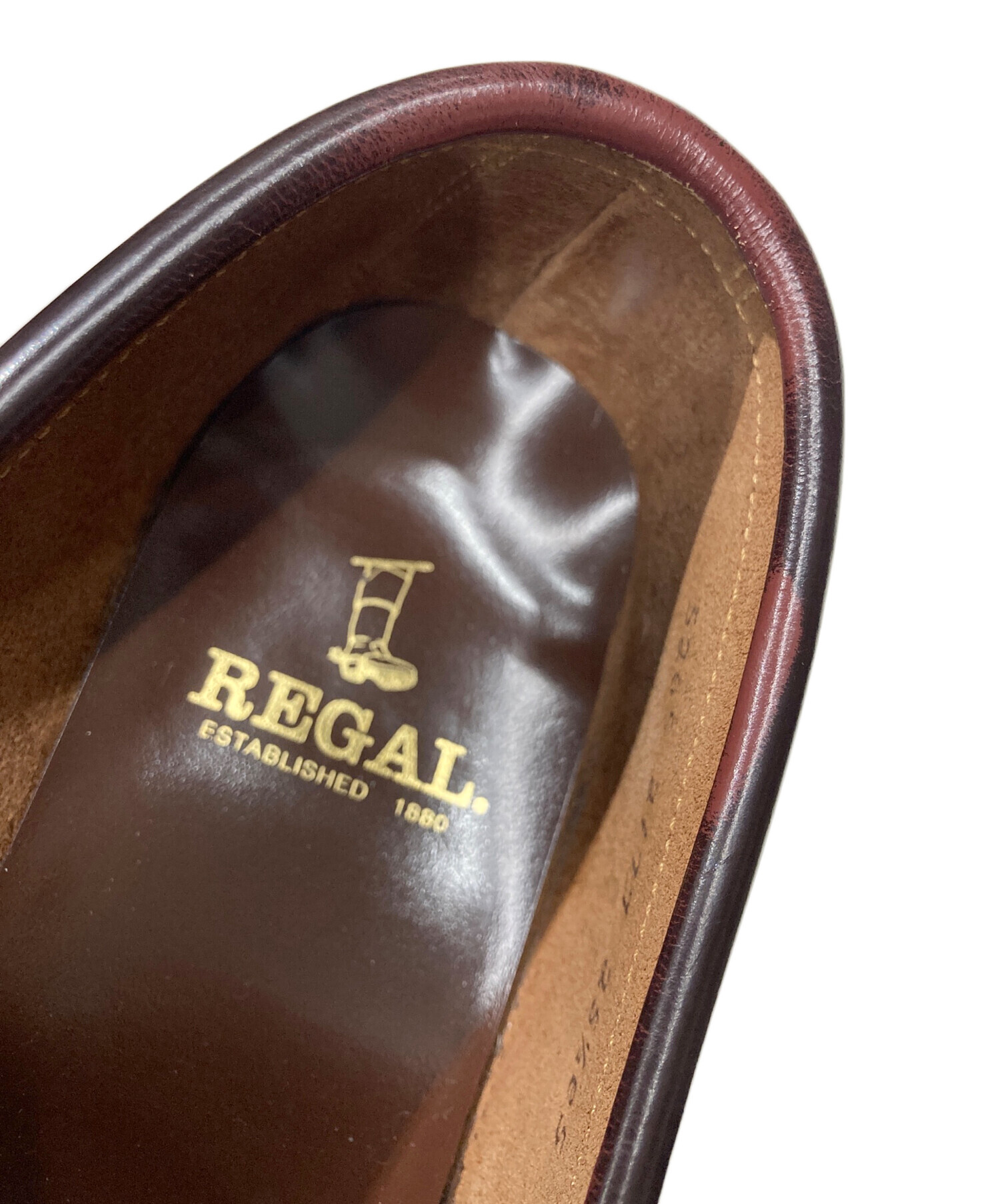 中古・古着通販】REGAL (リーガル) コインローファー ブラウン サイズ