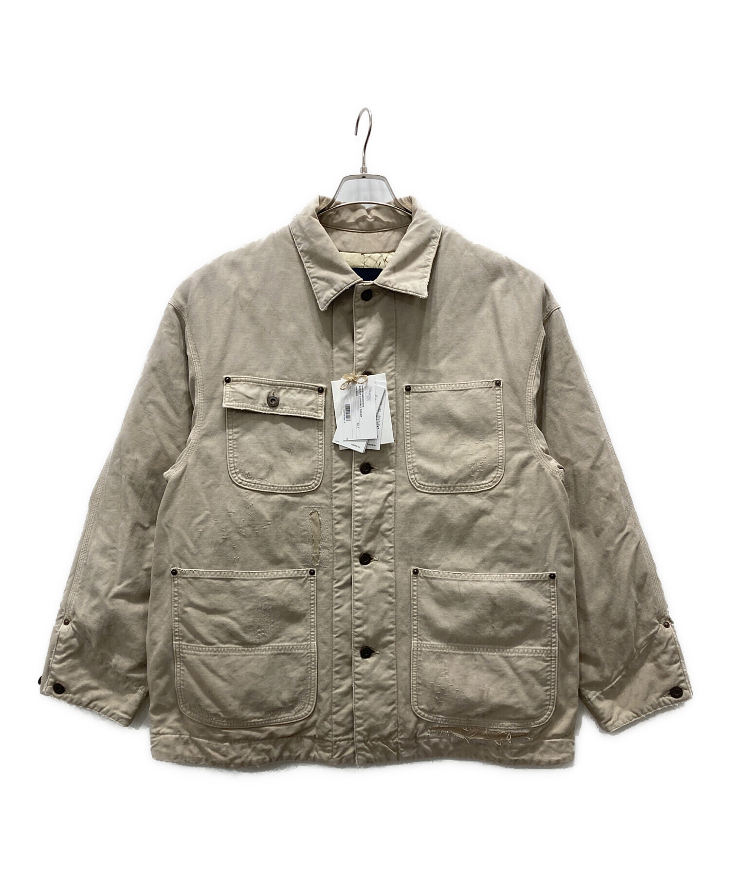 中古・古着通販】VISVIM (ビズビム) MACRAY COVERALL CRASH アイボリー