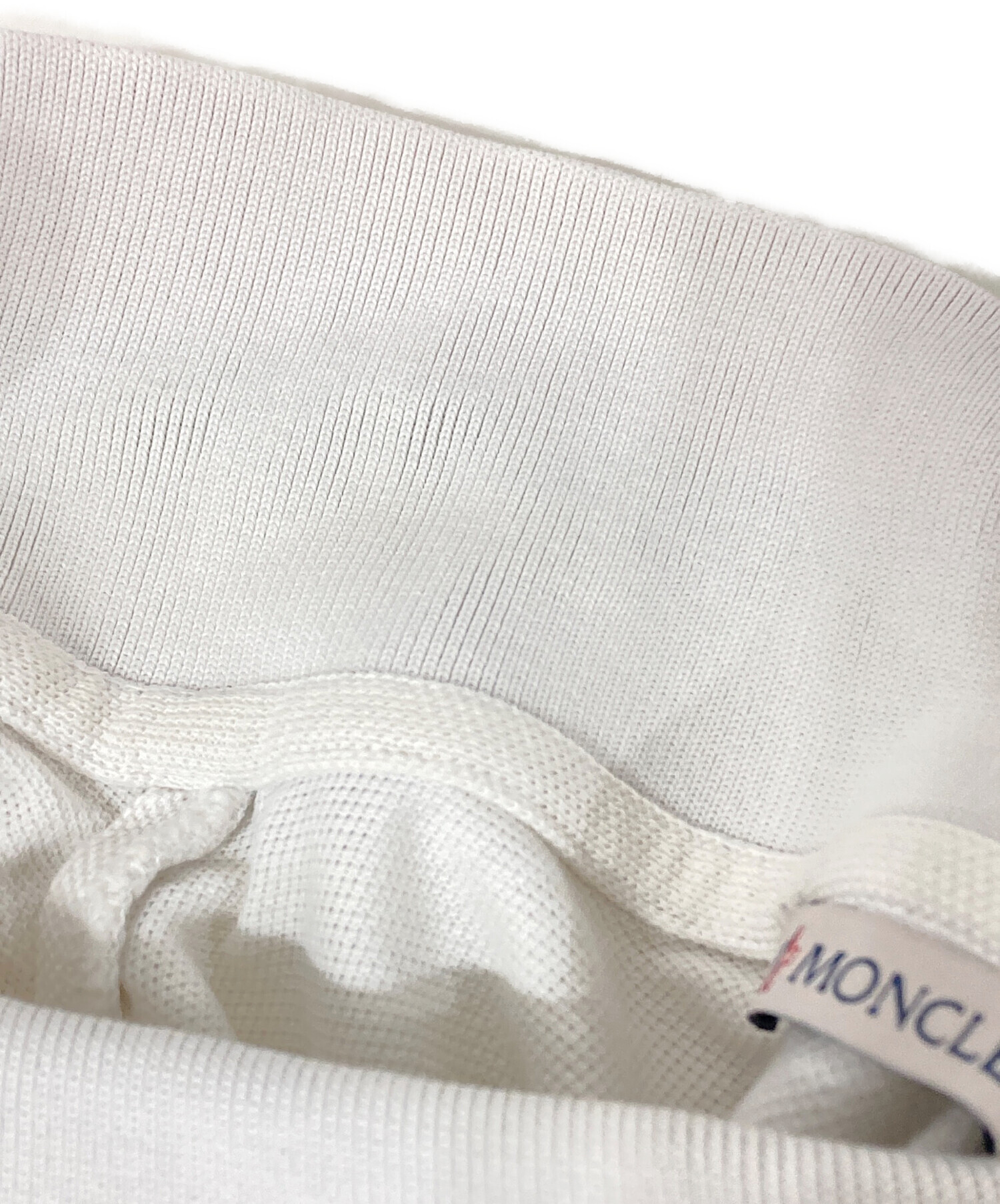 MONCLER モンクレール ポロシャツ XS ホワイト 正規品 未使用に近い 中古・古着通販】MONCLER (モンクレール) ポロシャツ ホワイト サイズ