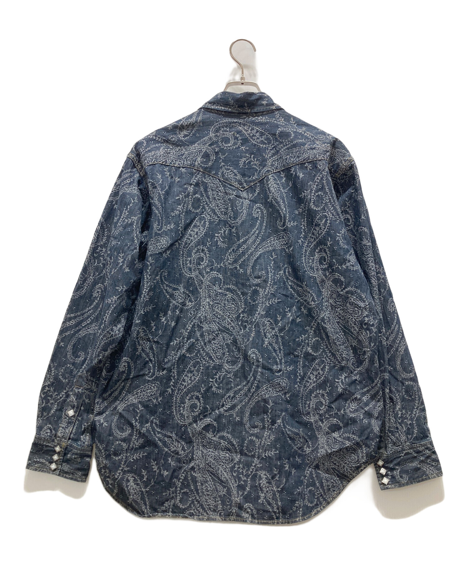 中古・古着通販】Needles (ニードルズ) ペイズリー柄ウエスタンシャツ