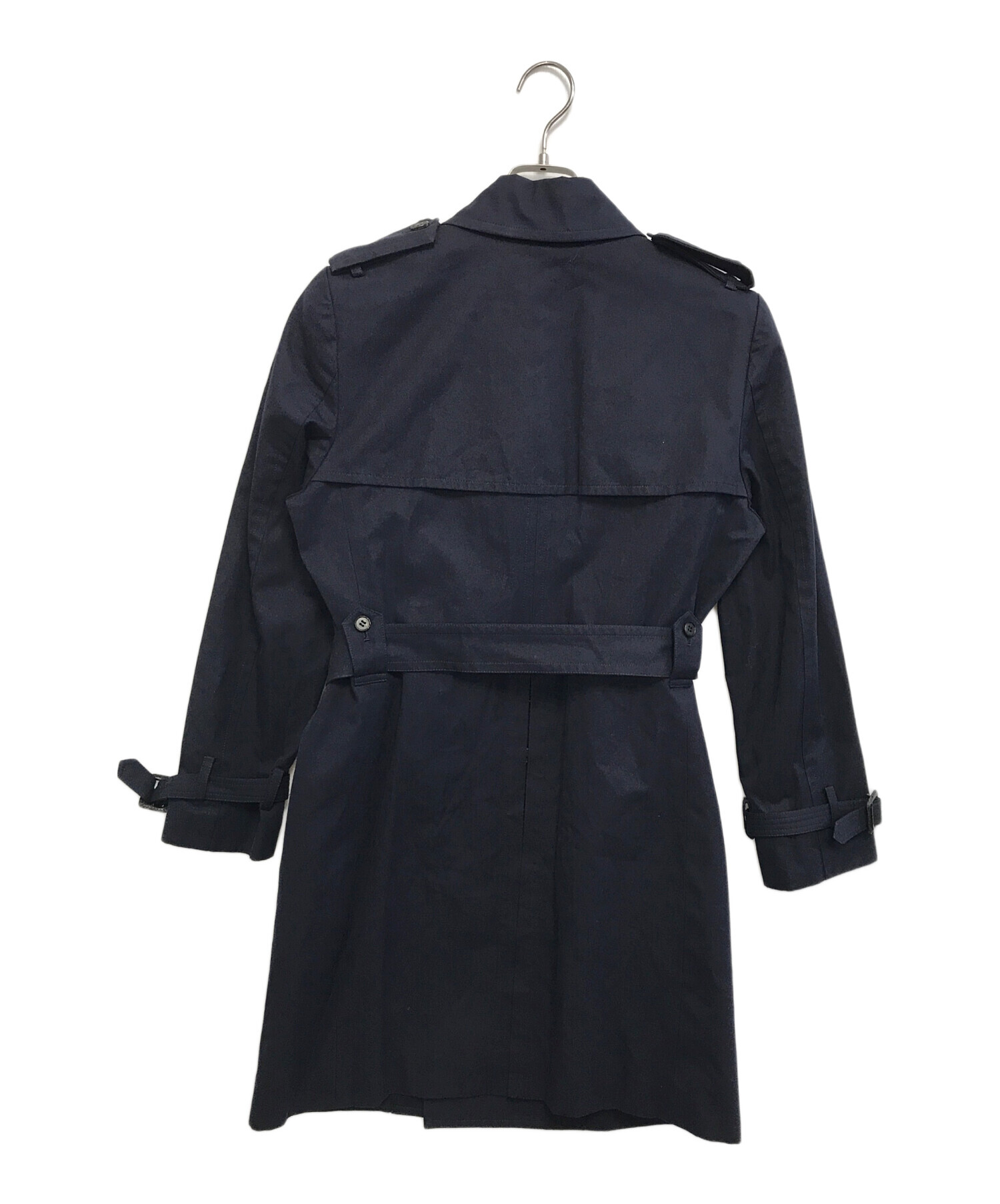【新品】JOHN LAWRENCE SULLIVAN トレンチコート ブラック JOHN LAWRENCE SULLIVAN（ジョンローレンスサリバン）トレンチコート