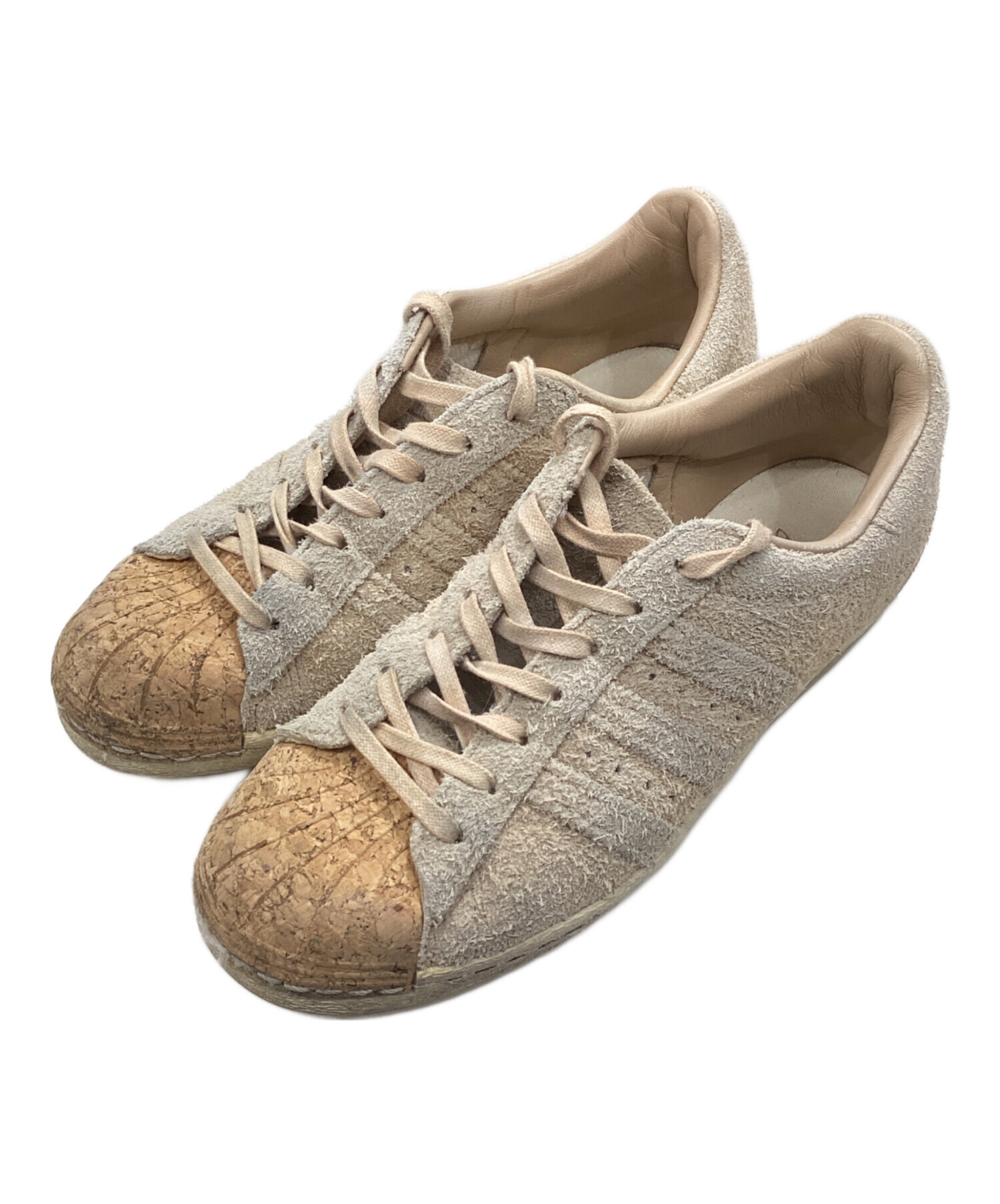 中古・古着通販】adidas (アディダス) SUPERSTAR 80s CORK ベージュ