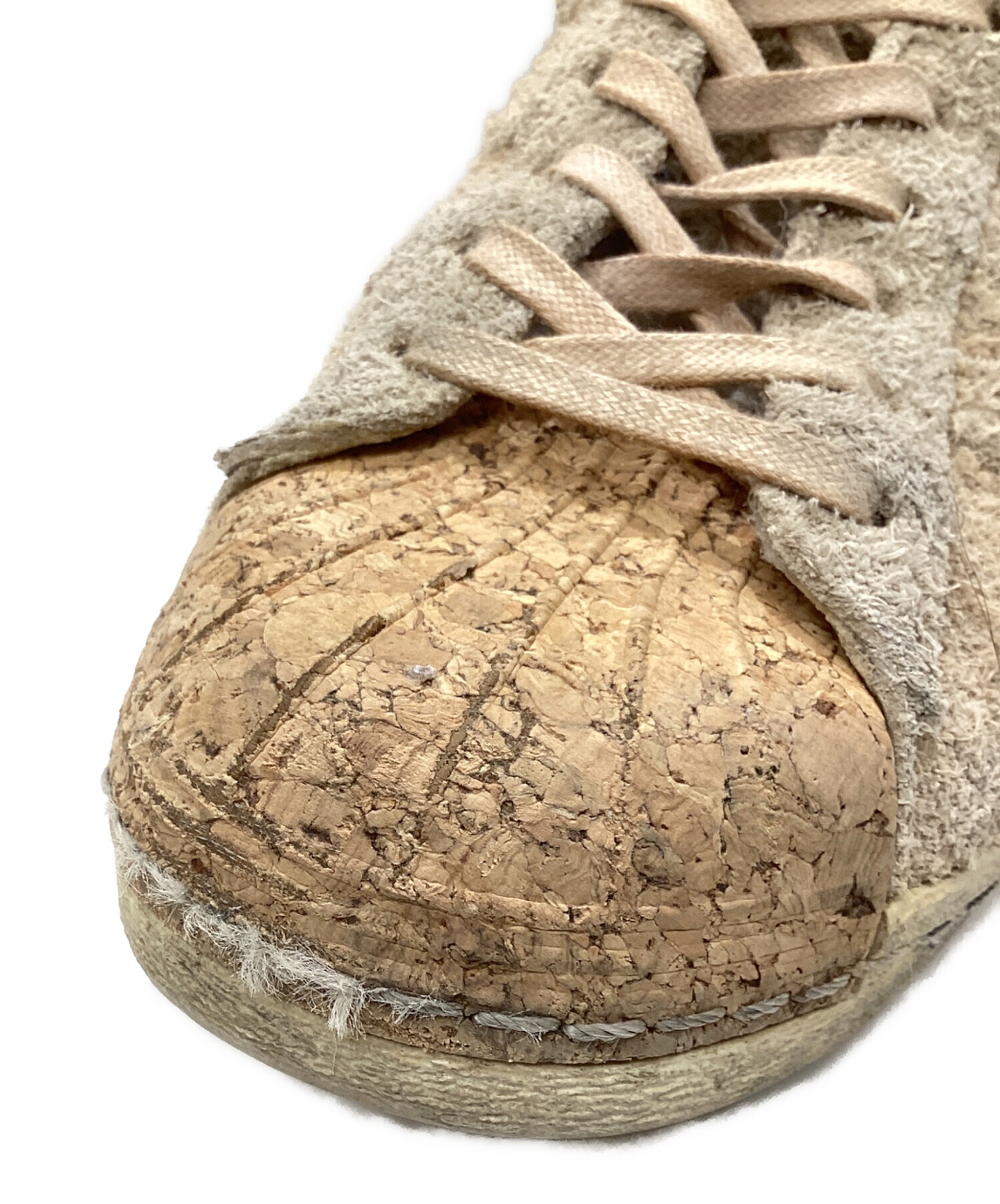 中古・古着通販】adidas (アディダス) SUPERSTAR 80s CORK ベージュ