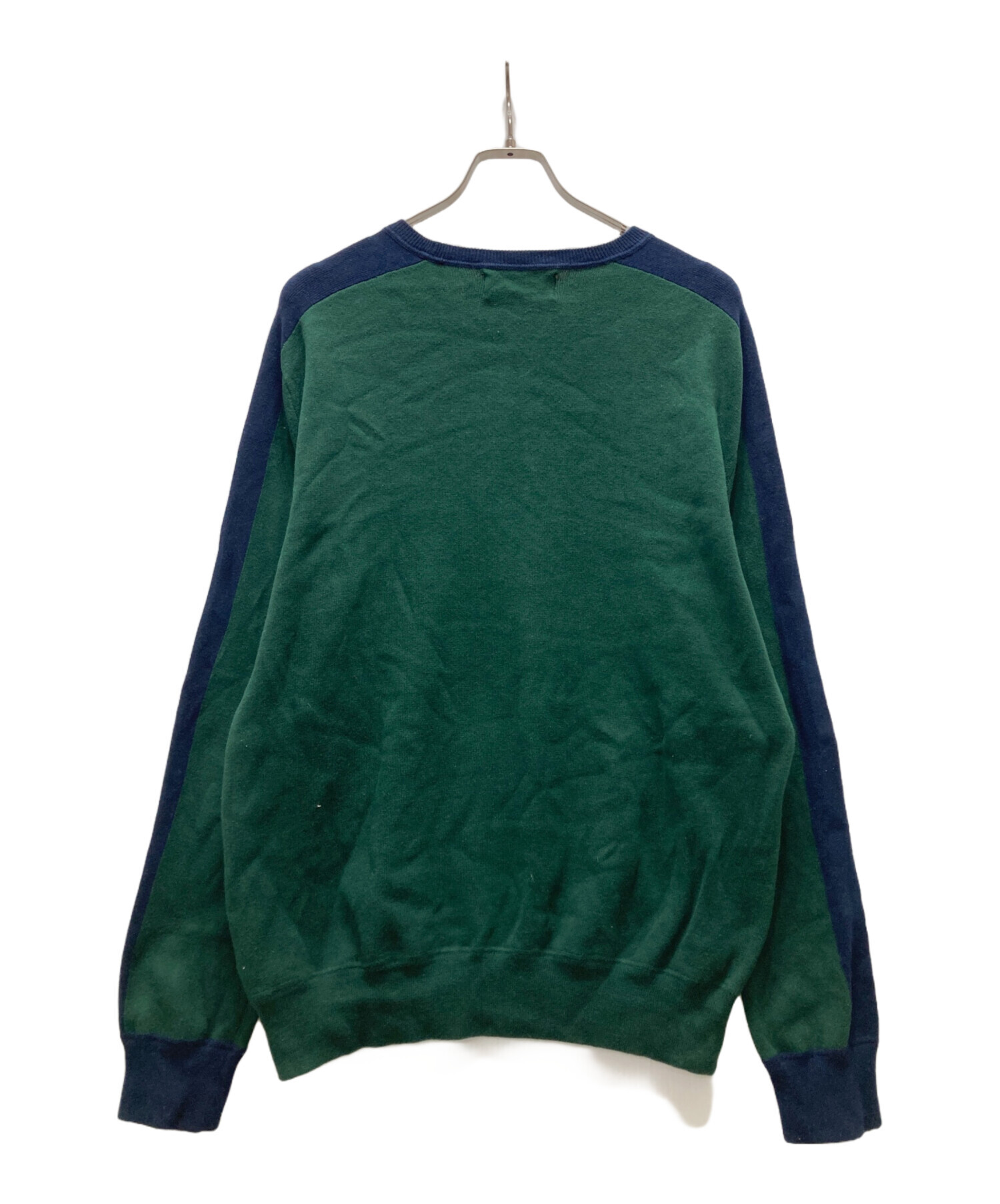 POLO SPORT ポロスポーツ　ナイロンパンツ　Sサイズ　星条旗　ビッグロゴ 中古・古着通販】POLO SPORT (ポロスポーツ) 星条旗ロゴニット