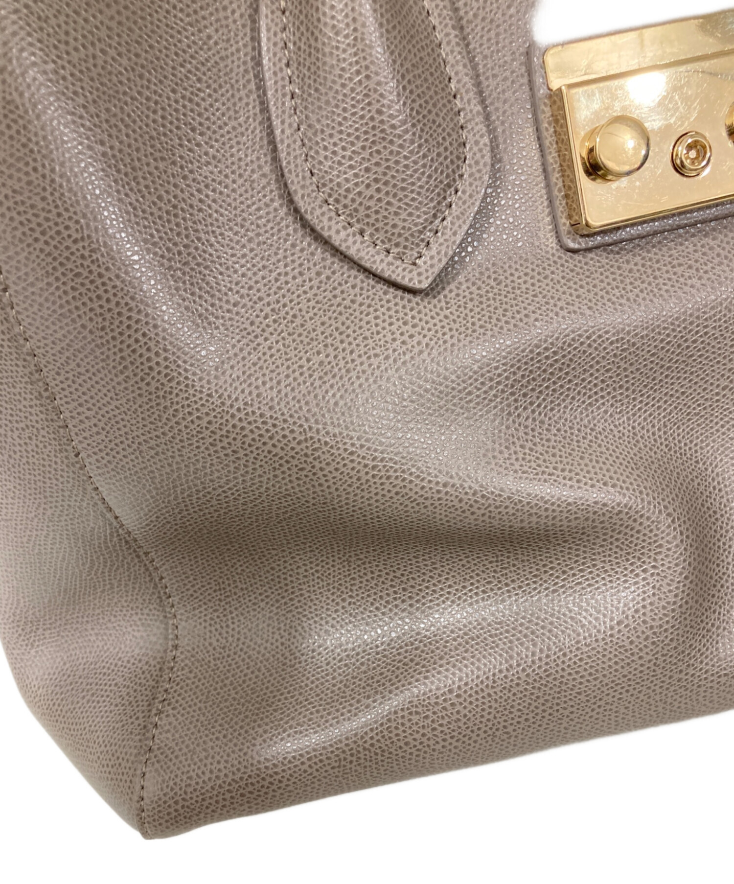 中古・古着通販】FURLA (フルラ) メトロポリス2WAYショルダー ベージュ