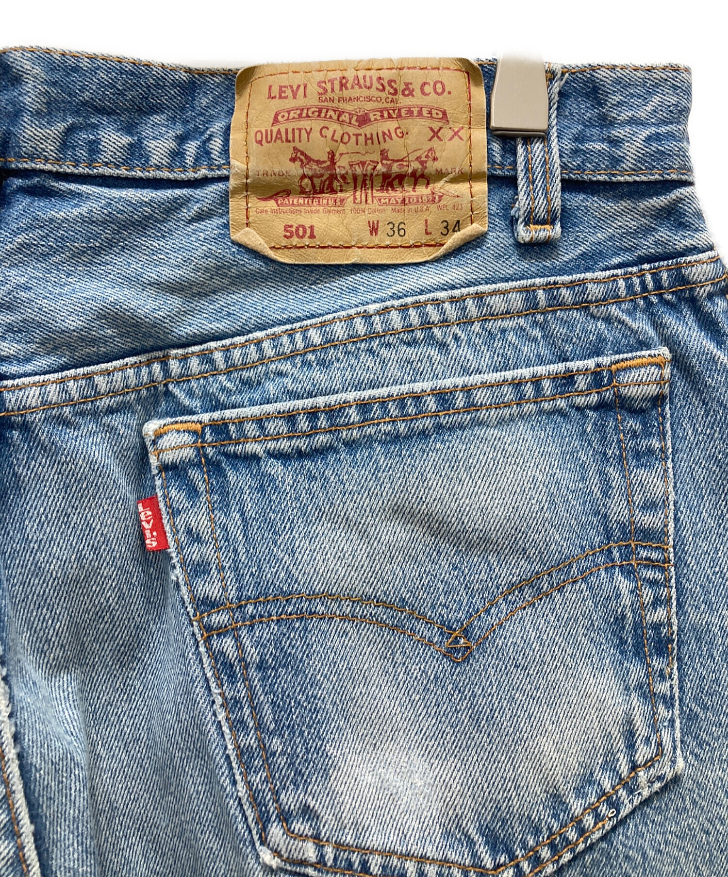 中古・古着通販】LEVI'S (リーバイス) USA製 501デニムパンツ