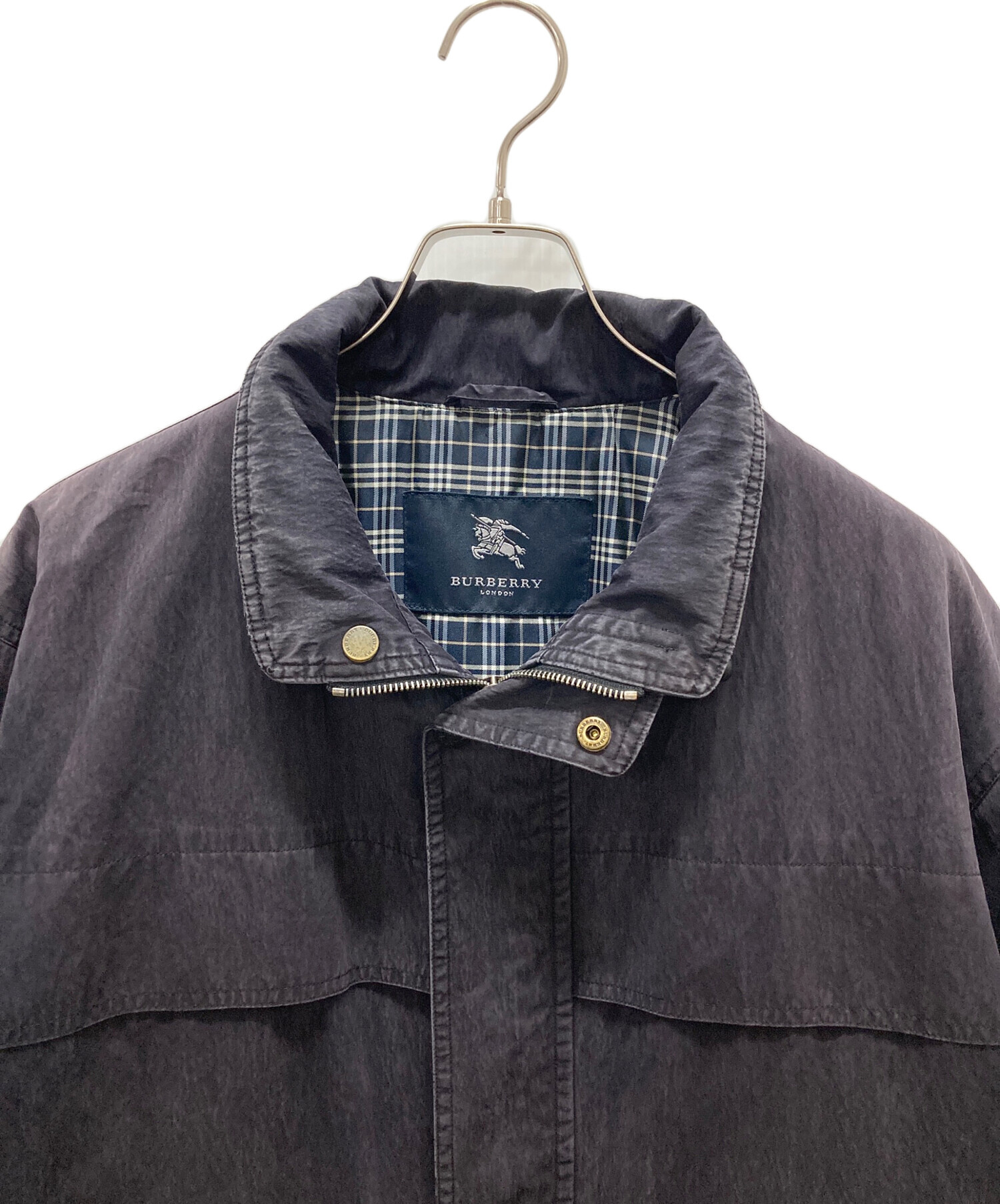 BURBERRY LONDON スタンドカラー マルチポケットジャケット 中古・古着通販】BURBERRY LONDON (バーバリーロンドン) スタンド