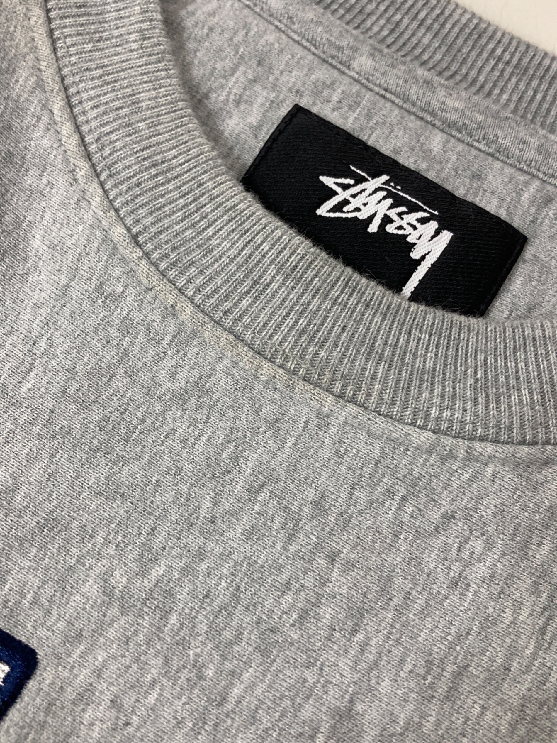 中古・古着通販】stussy (ステューシー) ロゴスウェット グレー サイズ
