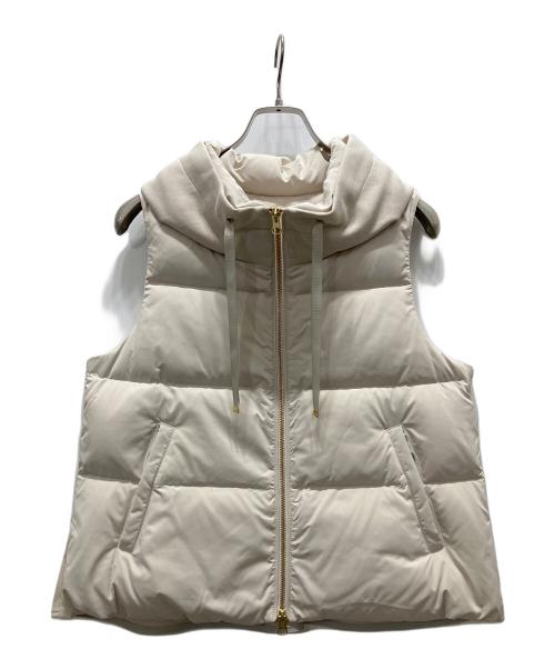 中古・古着通販】PASSIONE (パシオーネ) ダウンベスト ホワイト サイズ