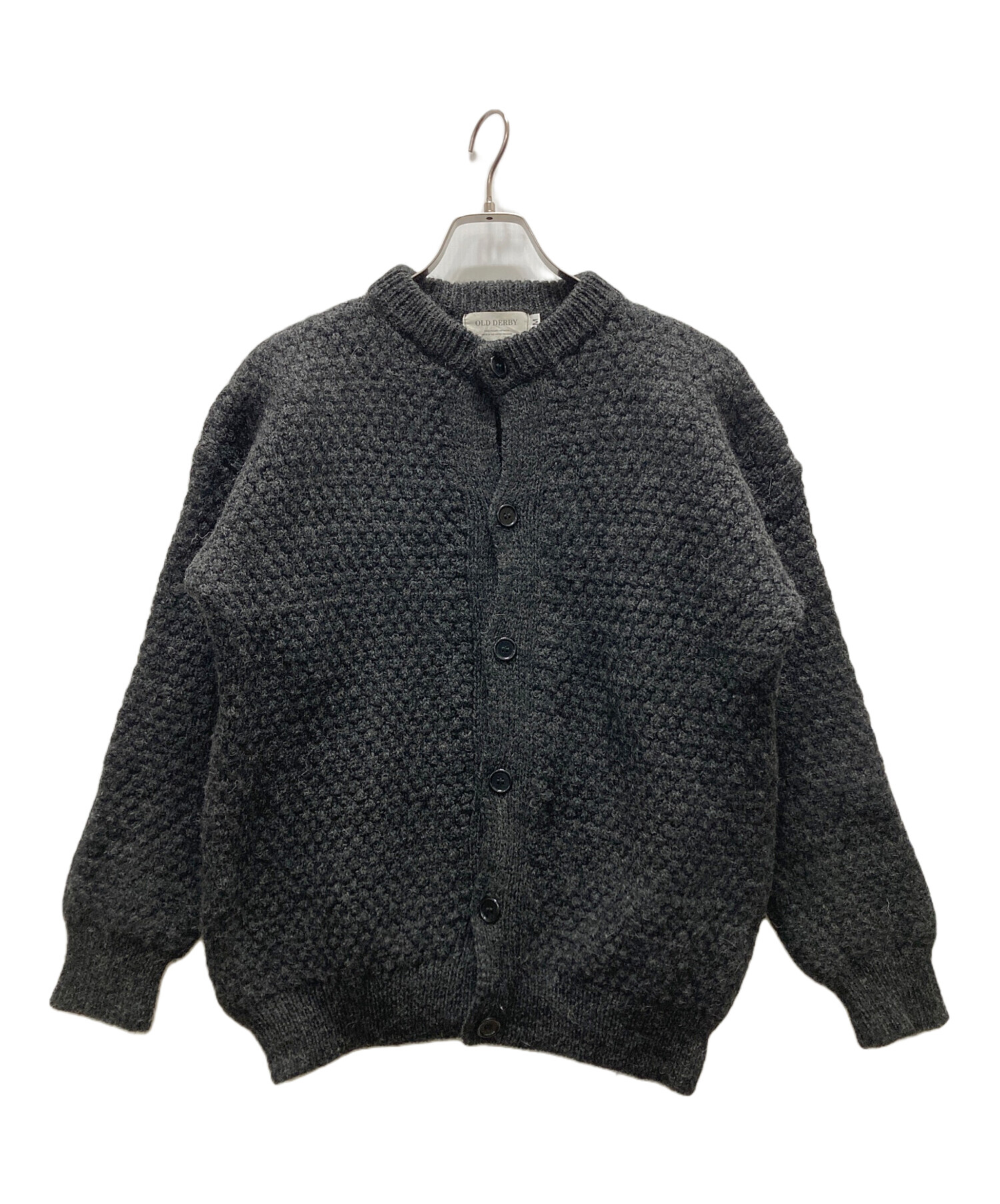 中古・古着通販 Oldderby Knitwear オールドダービーニットウェア ニットカーディガン グレー サイズ M ブランド・古着通販 トレファク公式 TREFAC FASHION スマホサイト