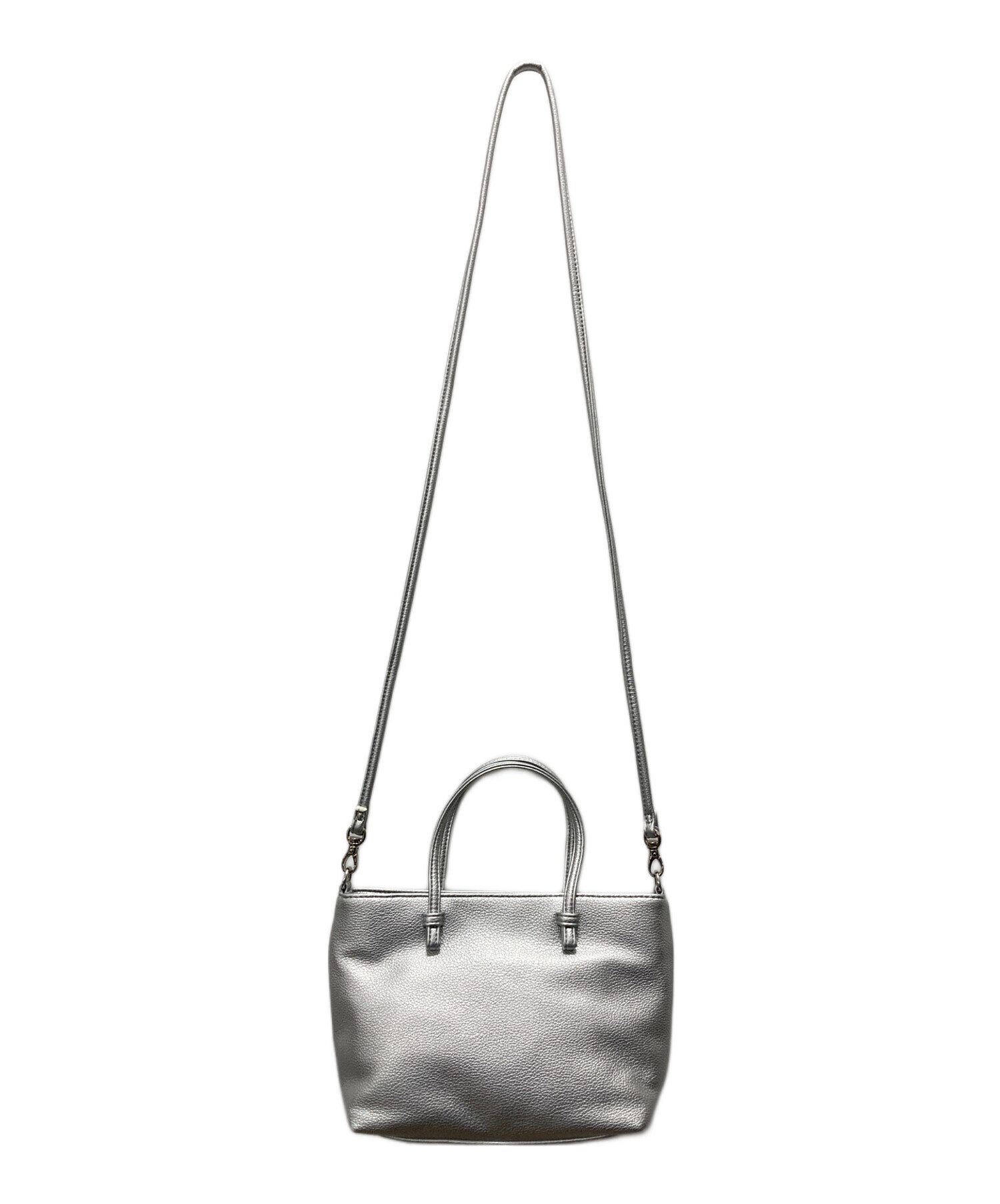 在庫 確認* 中古・古着通販】KITAMURA (キタムラ) 2WAYバッグ シルバー｜ブランド