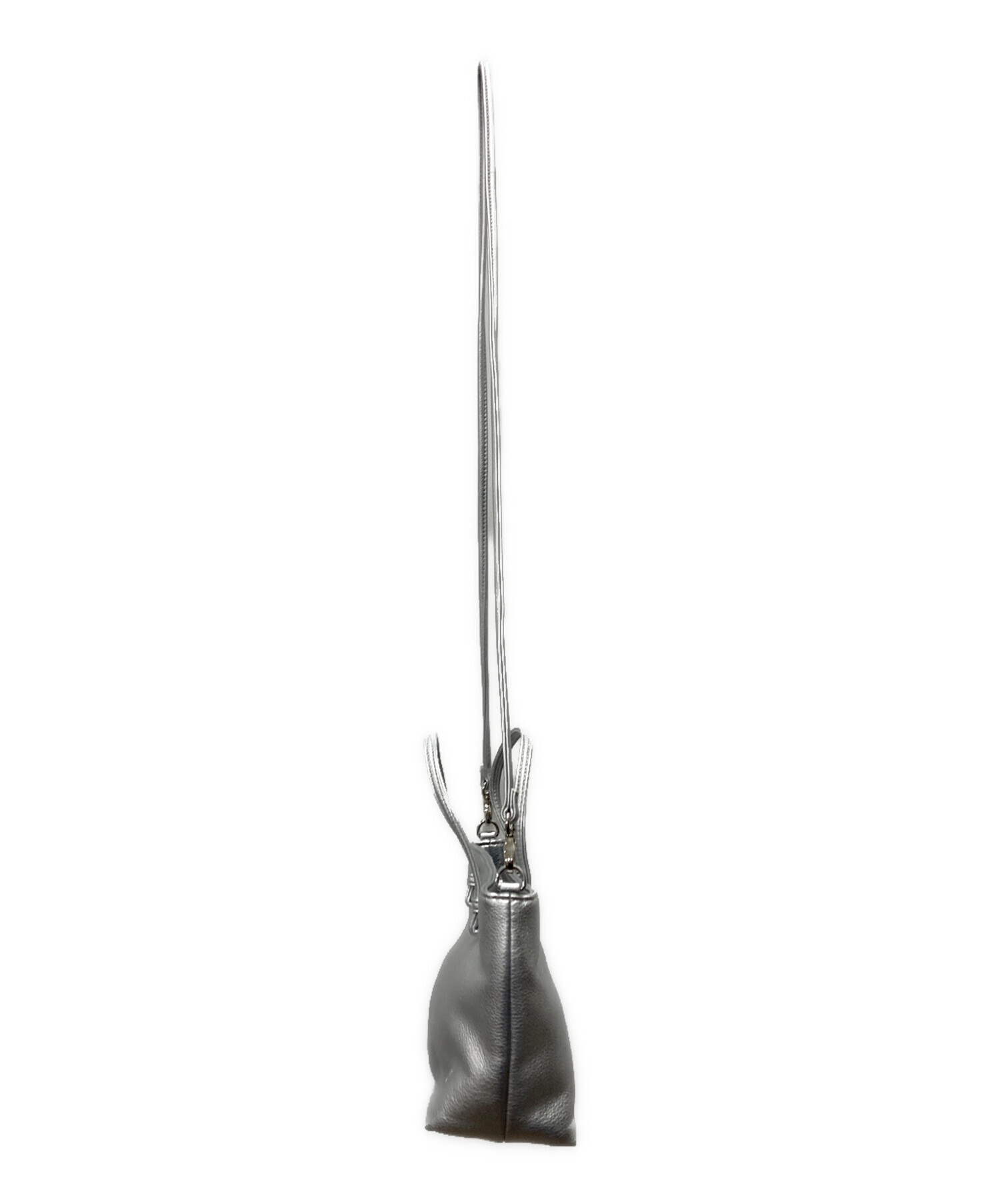 【パール】新品未使用　Kitamura　キタムラ　2way　斜め掛け 中古・古着通販】KITAMURA (キタムラ) 2WAYバッグ シルバー｜ブランド
