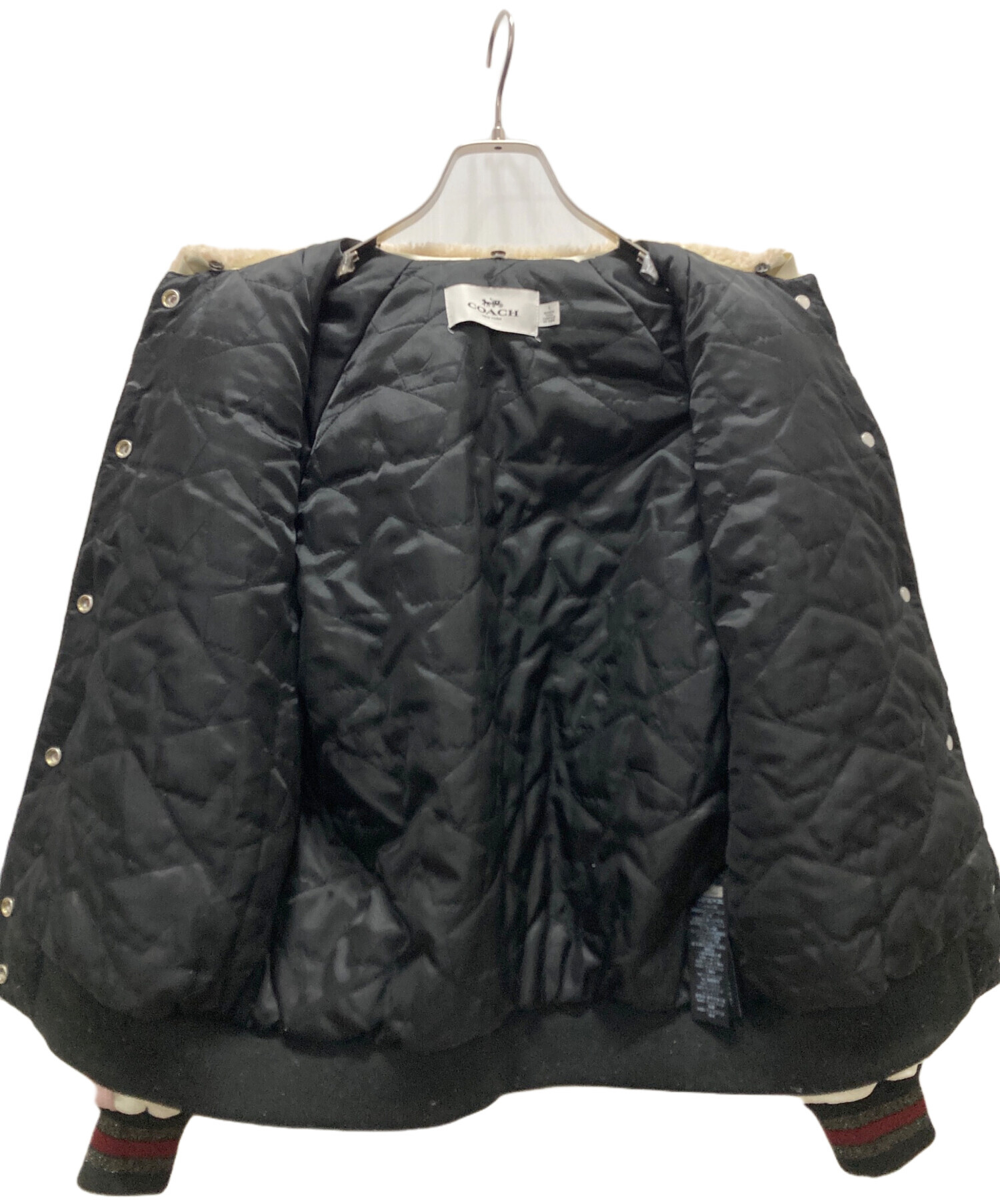 中古・古着通販】COACH (コーチ) スタジャン ピンク サイズ:S