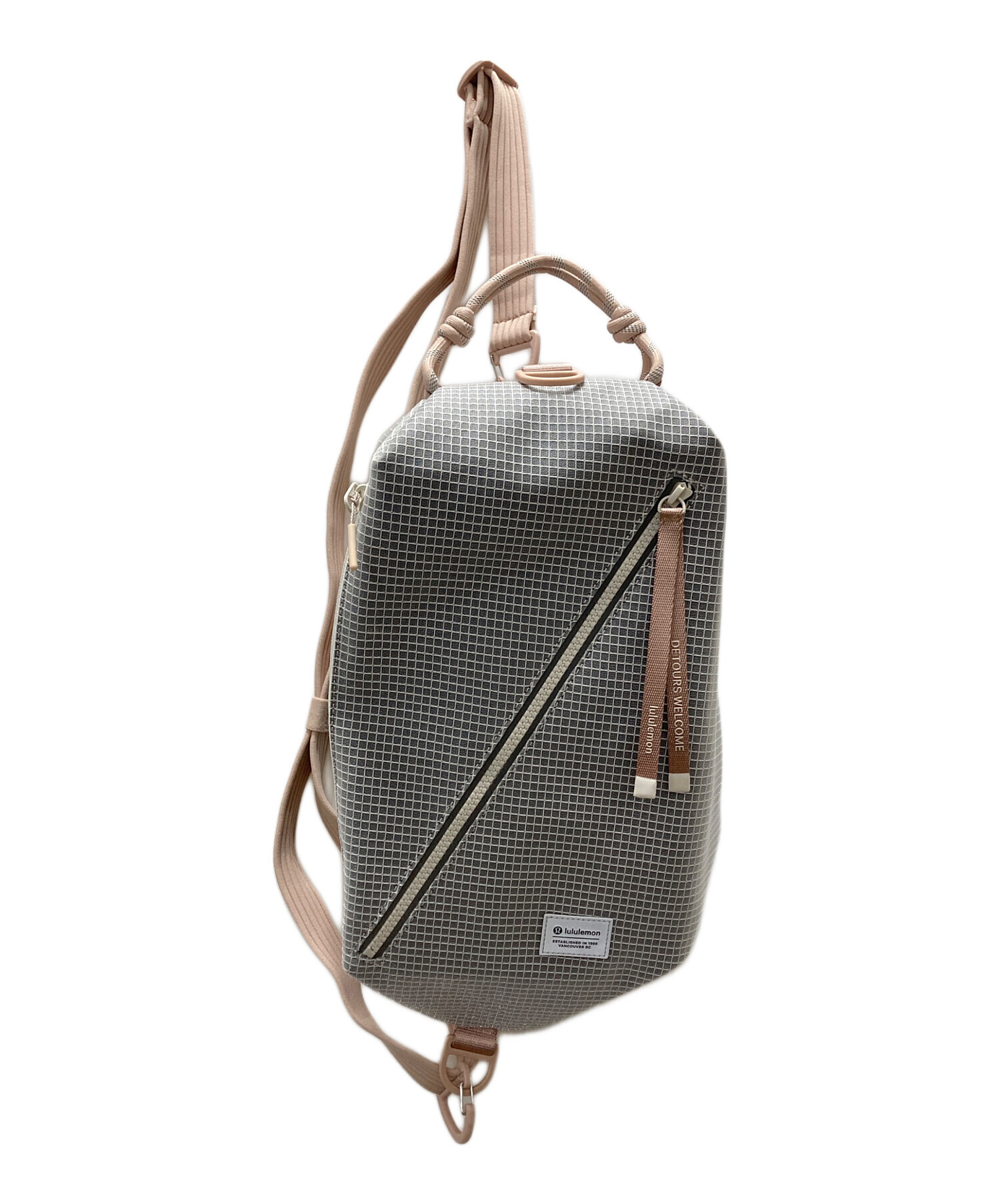 中古・古着通販】LULULEMON (ルルレモン) ボディバッグ グレー