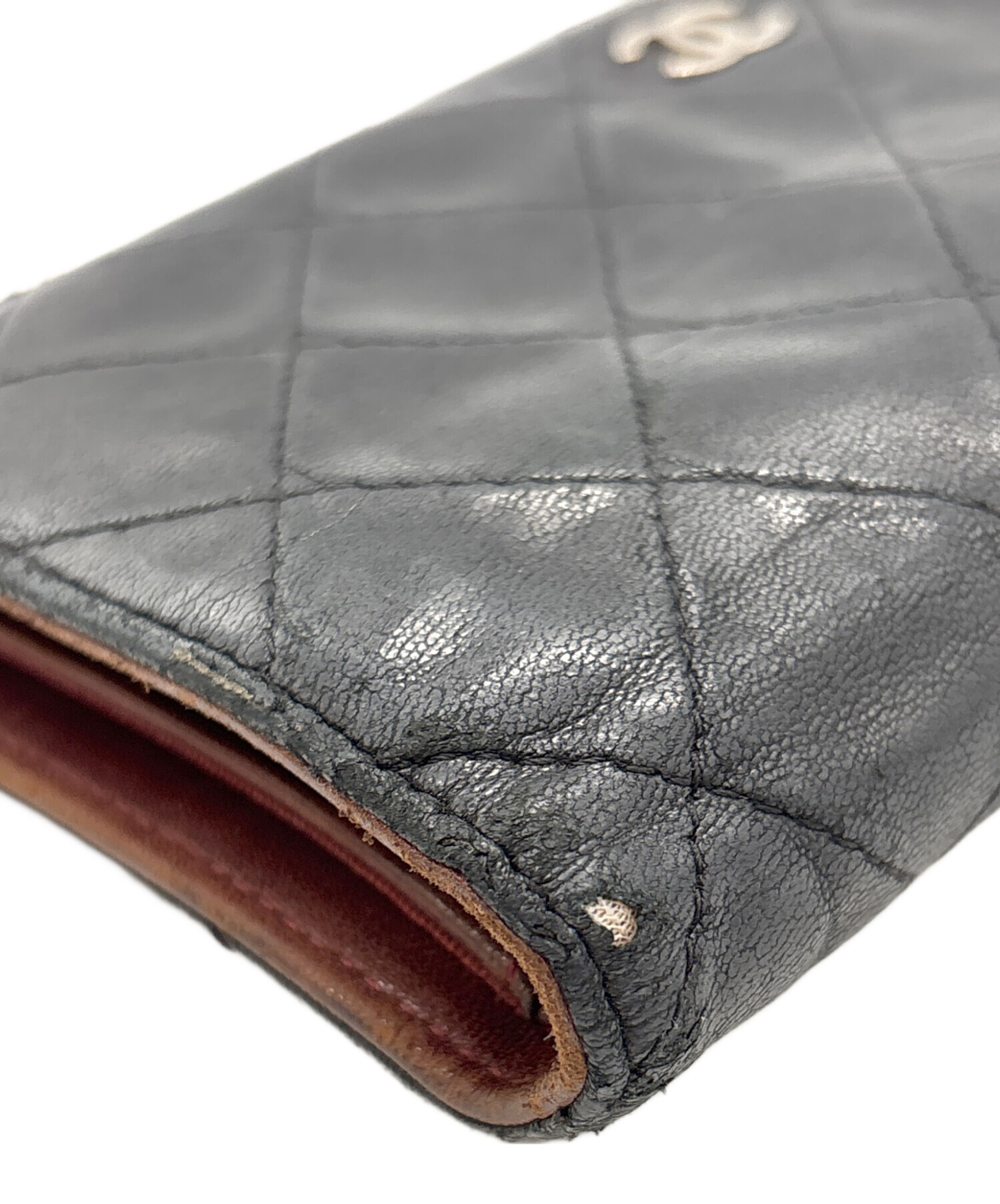 中古・古着通販】CHANEL (シャネル) 財布 ブラック｜ブランド・古着