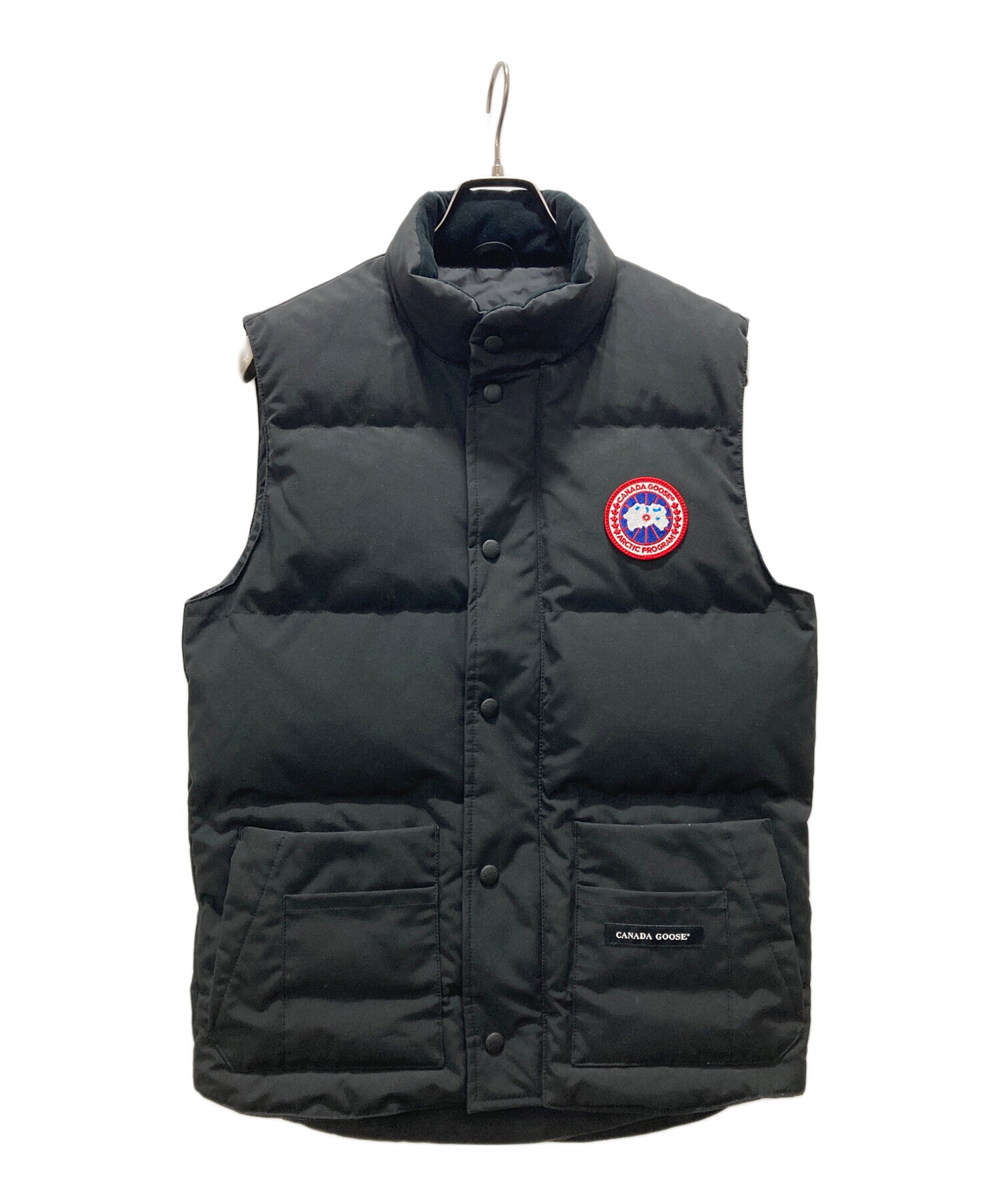 中古・古着通販】CANADA GOOSE (カナダグース) ダウンベスト ブラック 