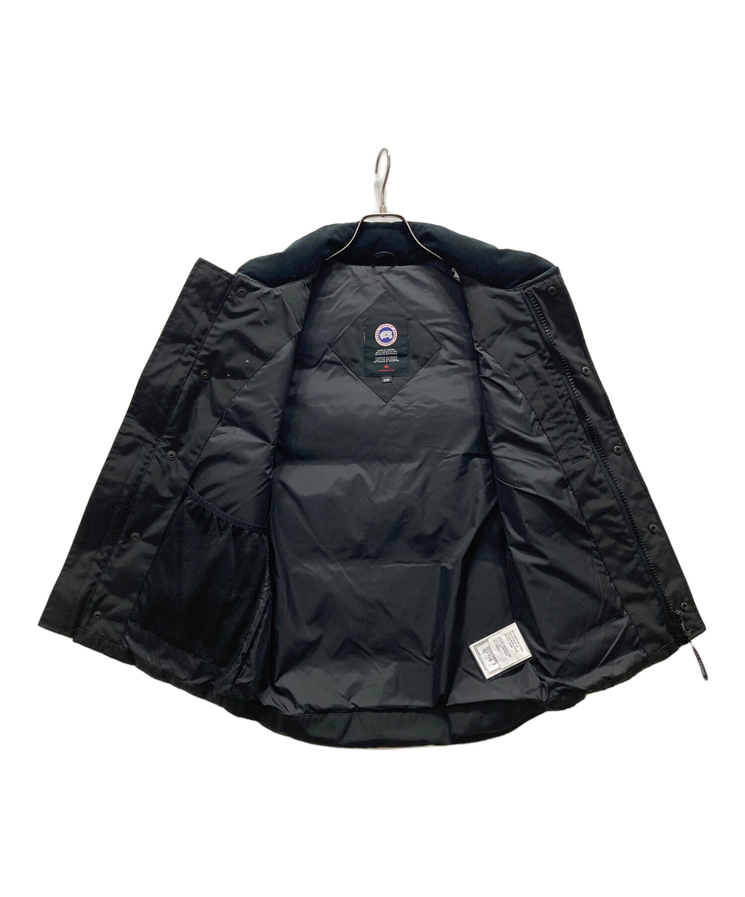 中古・古着通販】CANADA GOOSE (カナダグース) ダウンベスト ブラック 