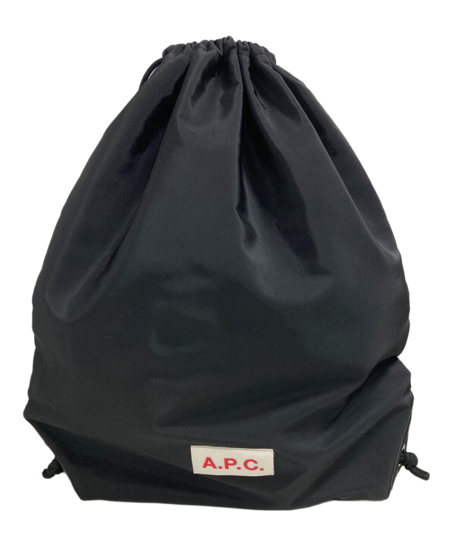 中古・古着通販】A.P.C. (アーペーセー) ナップサック ブラック 