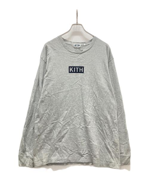 中古・古着通販】KITH (キス) クラシックBOXロゴ ロングスリーブT