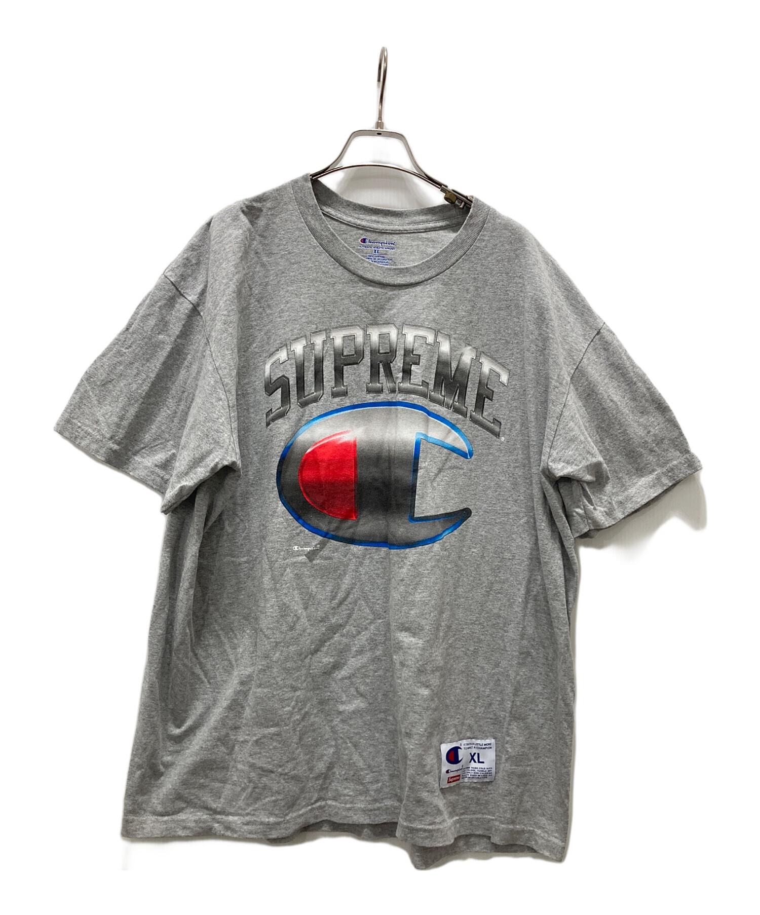 シュプリーム SUPREME 19SS Champion Chrome Crewneck チャンピオン