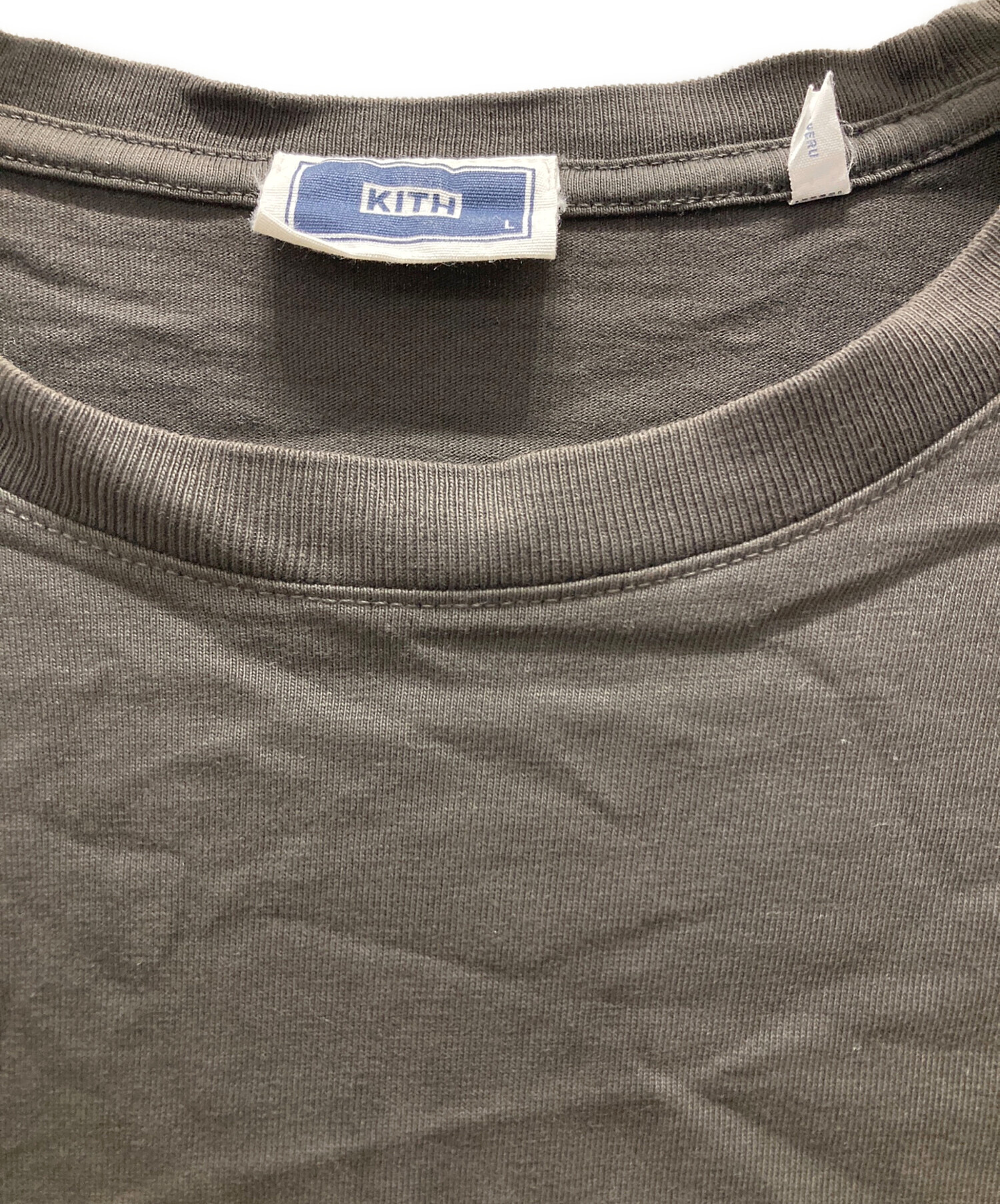 中古・古着通販】KITH (キス) ボックスロゴロングスリーブカットソー