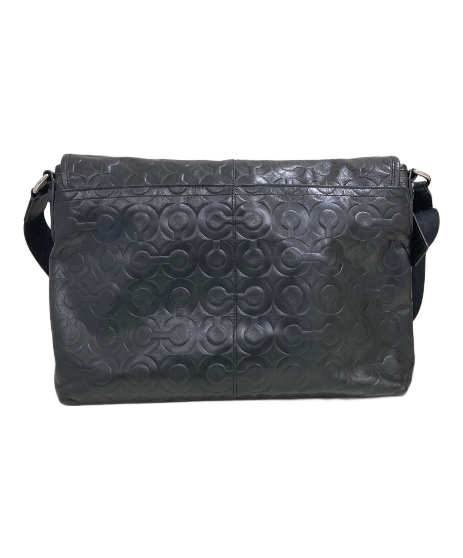 中古・古着通販】COACH (コーチ) ショルダーバッグ/Op Art Embossed
