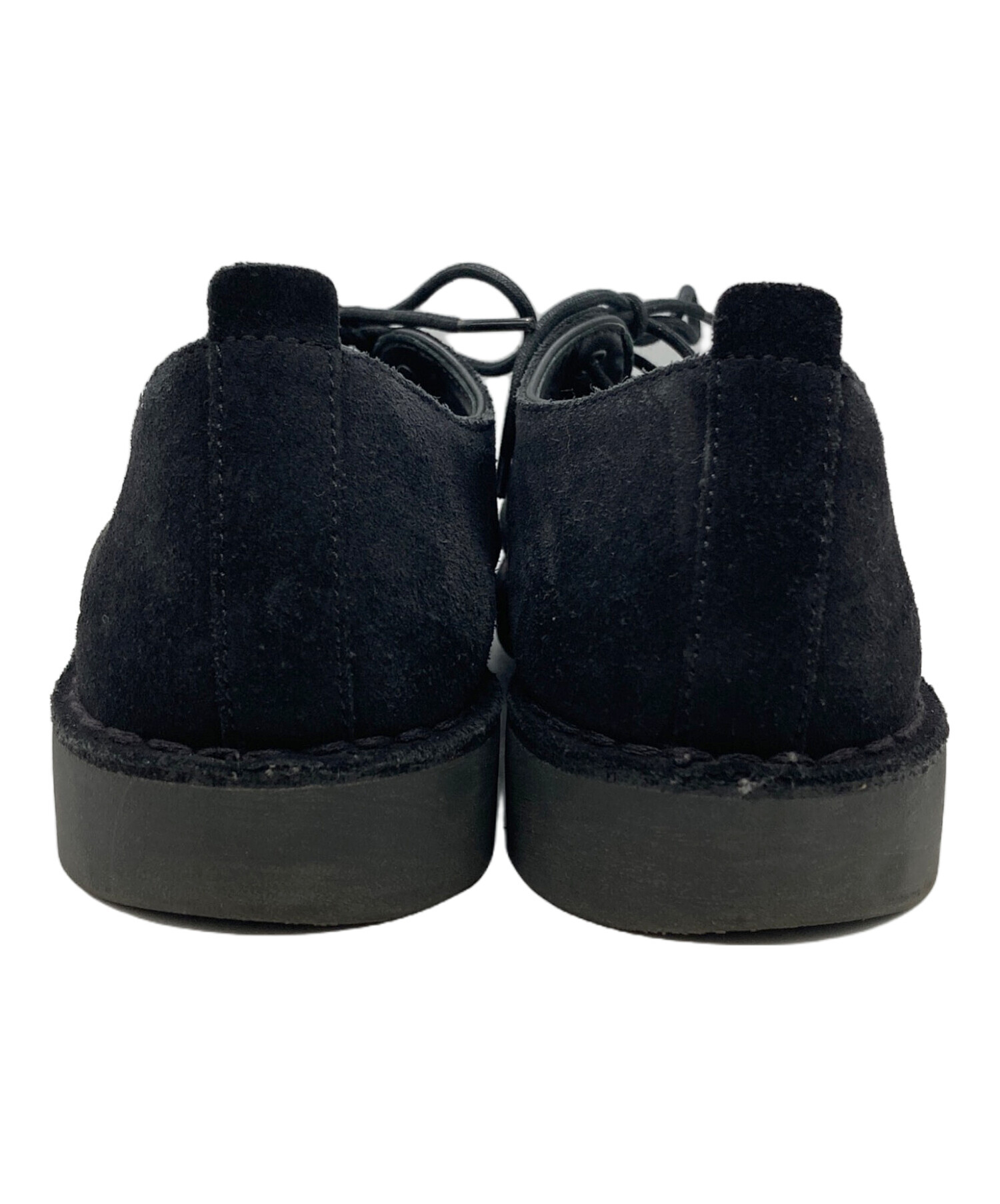中古・古着通販】CLARKS (クラークス) スウェードシューズ ブラック