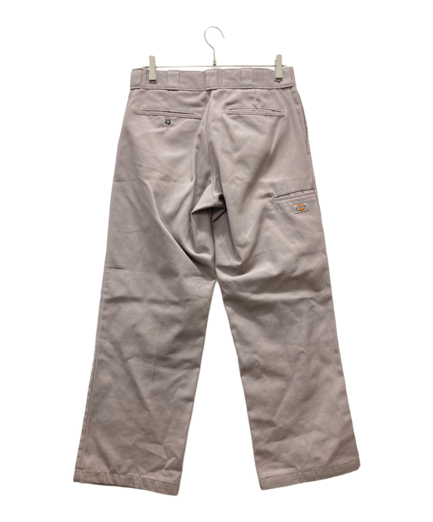 Dickies CHALLENGER ワークパンツ ベージュ グレー 中古・古着通販】Dickies (ディッキーズ) ダブルニーワークパンツ