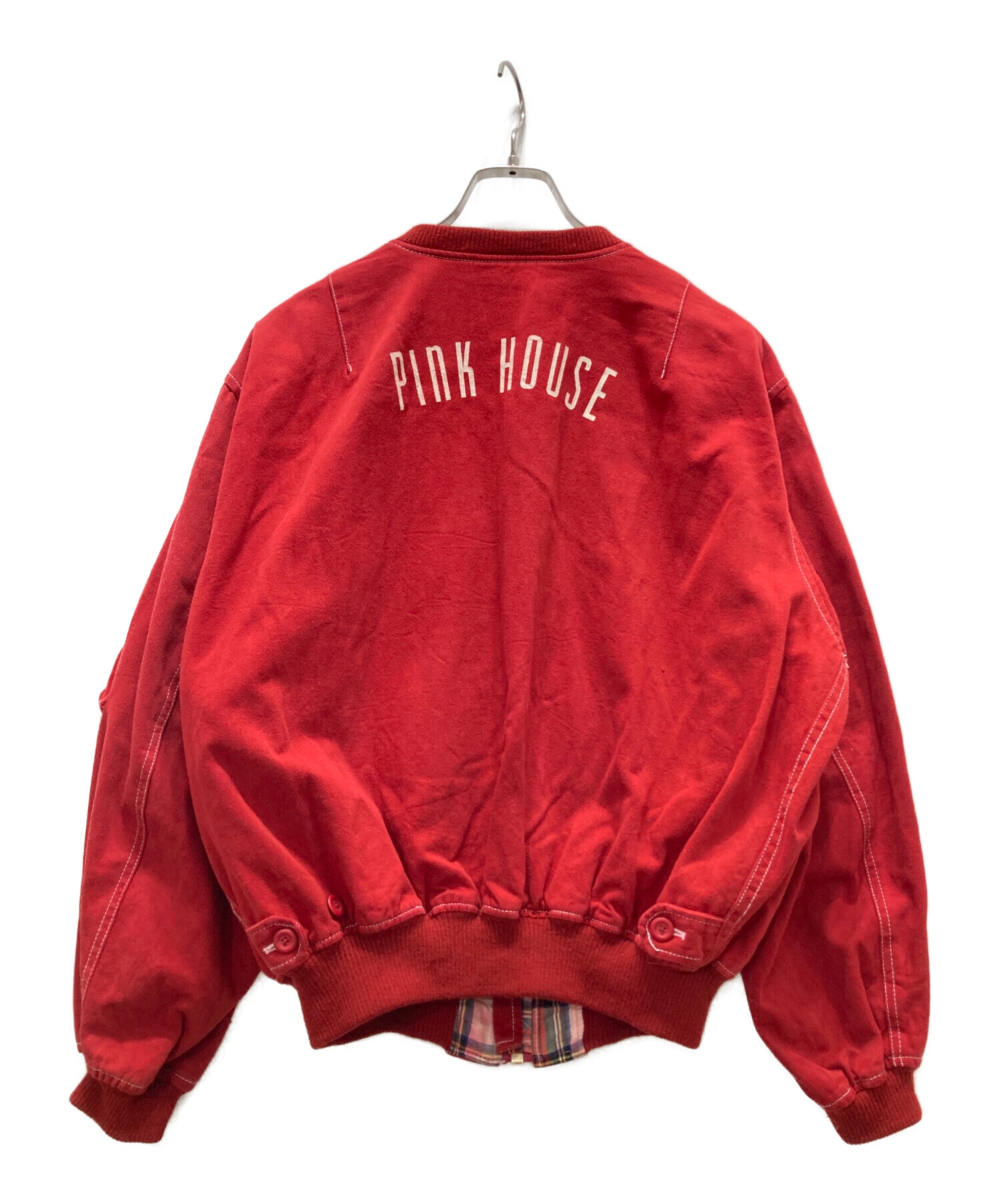 ピンクハウス ブルゾン 130サイズ 中古・古着通販】PINK HOUSE (ピンクハウス) ブルゾン レッド サイズ