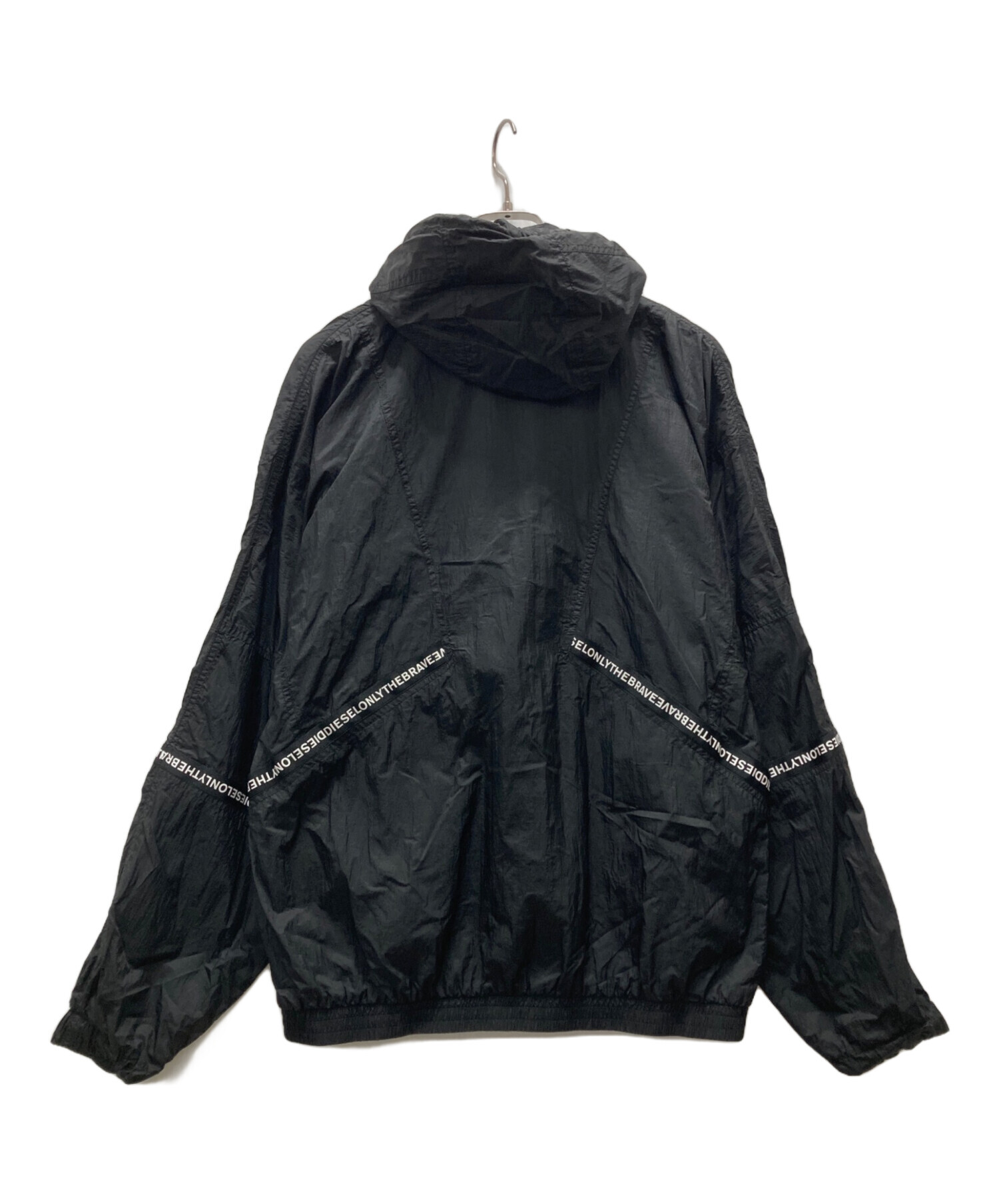 中古・古着通販】DIESEL (ディーゼル) ナイロンフーデッドジャケット