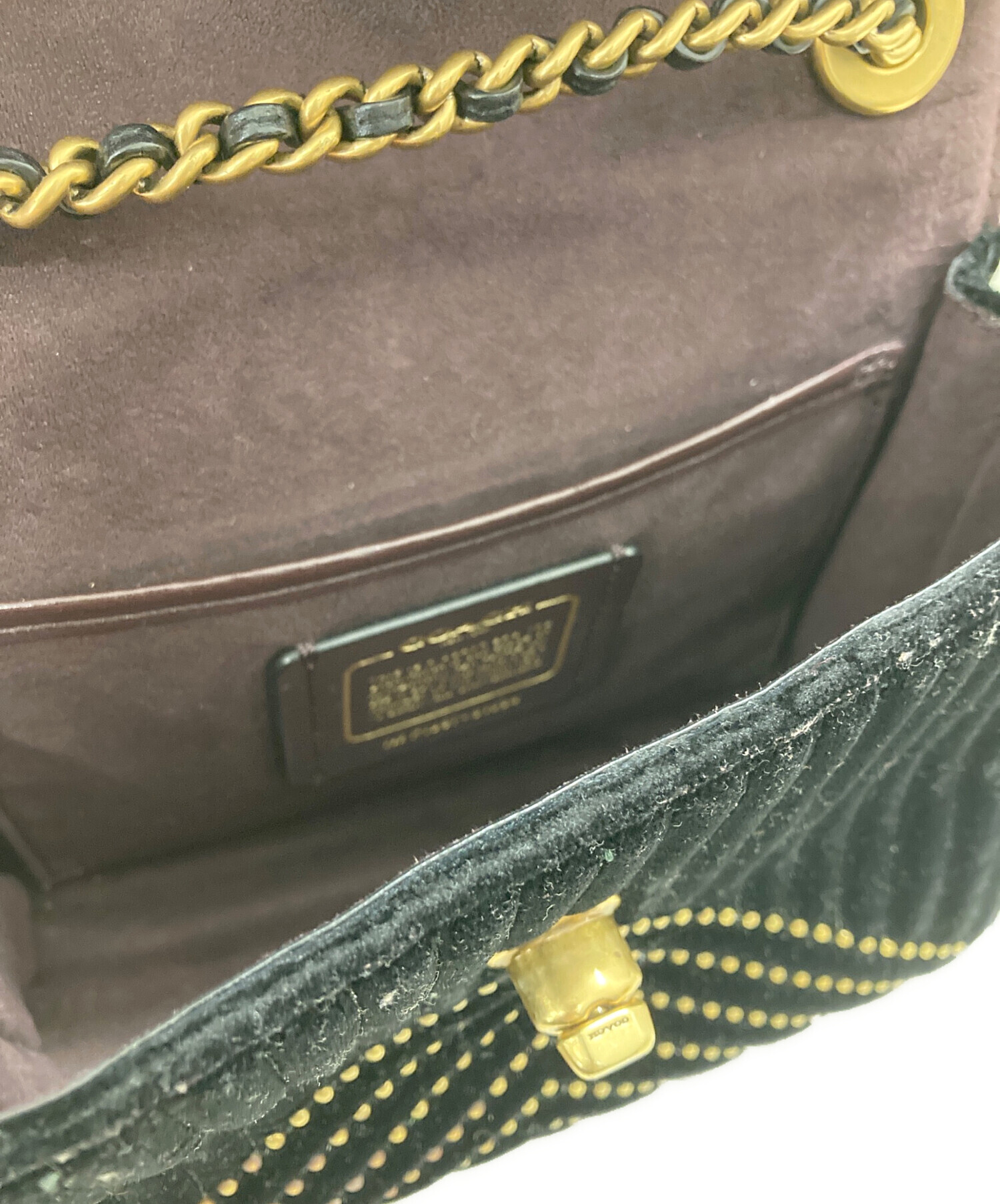 中古・古着通販】COACH (コーチ) パーカー18ウィズキルティングアンド