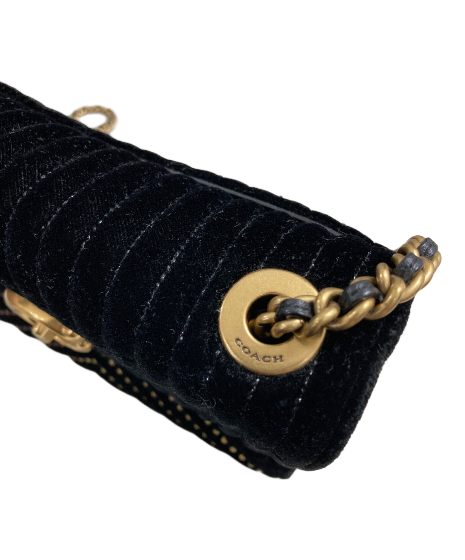 中古・古着通販】COACH (コーチ) パーカー18ウィズキルティングアンド