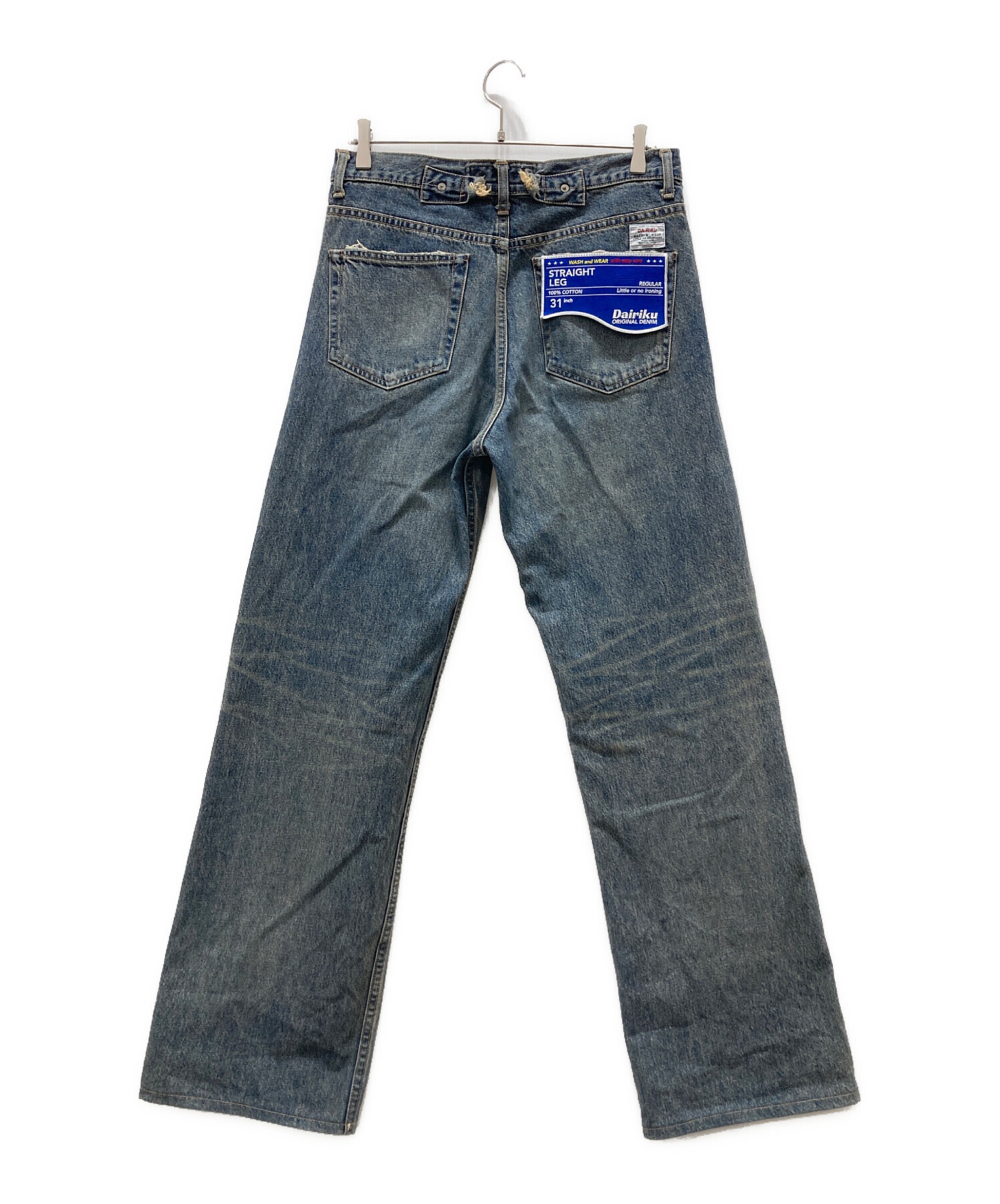 中古・古着通販】DAIRIKU (ダイリク) Straight Vintage Denim Pants